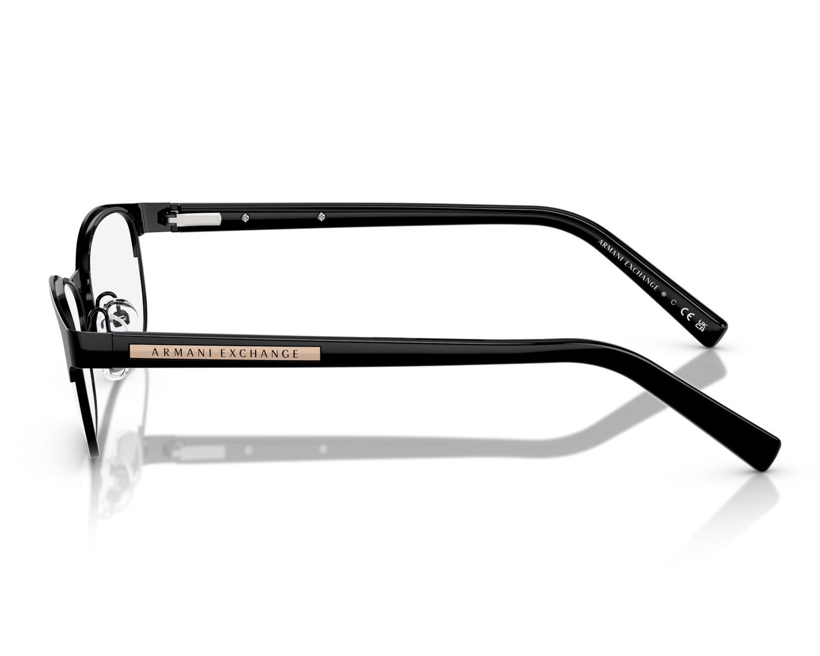 Foto 5 | Foto 5 | Armazón Oftálmico para Hombre Armani Exchange Ovalado Negro