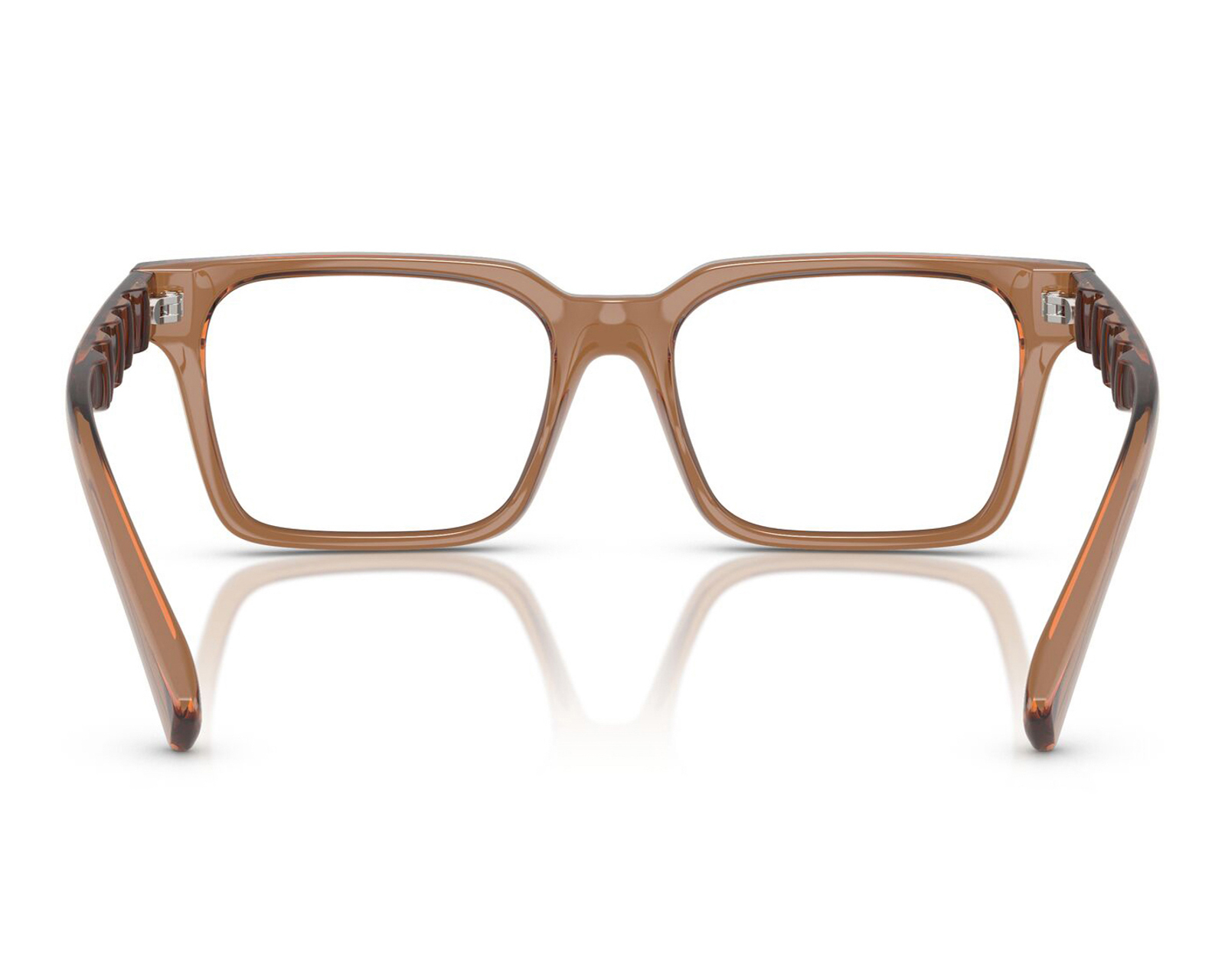 Foto 3 | Foto 3 | Armazón Oftálmico Unisex Armani Exchange Rectangular Café