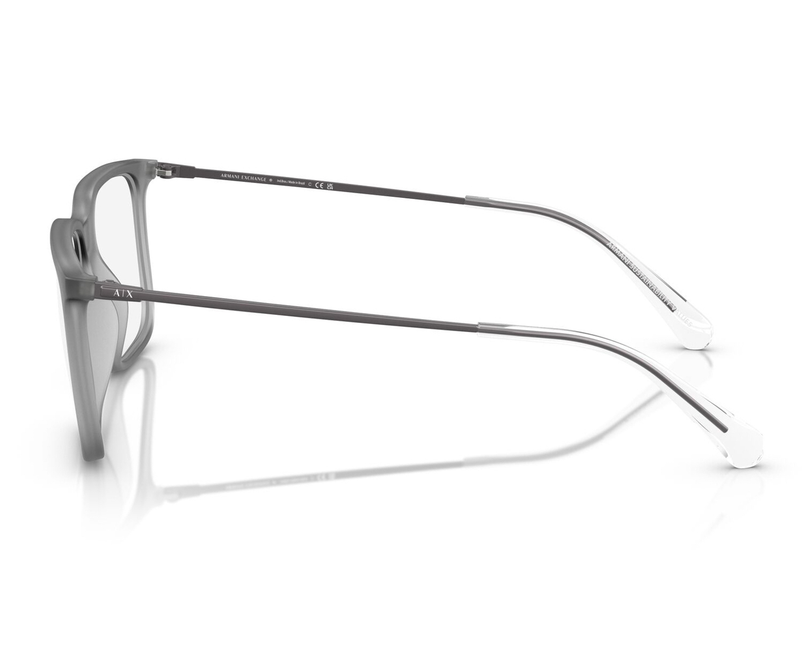 Foto 5 pulgar | Foto 4 | Armazón Oftálmico para Hombre Armani Exchange Cuadrado Gris