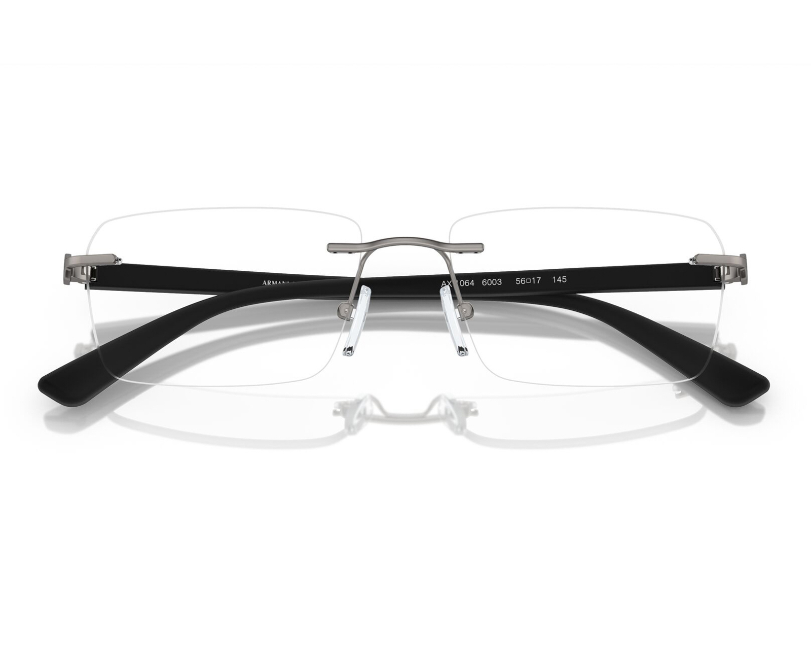 Foto 4 | Foto 4 | Armazón Oftálmico para Hombre Armani Exchange Rectangular Negro