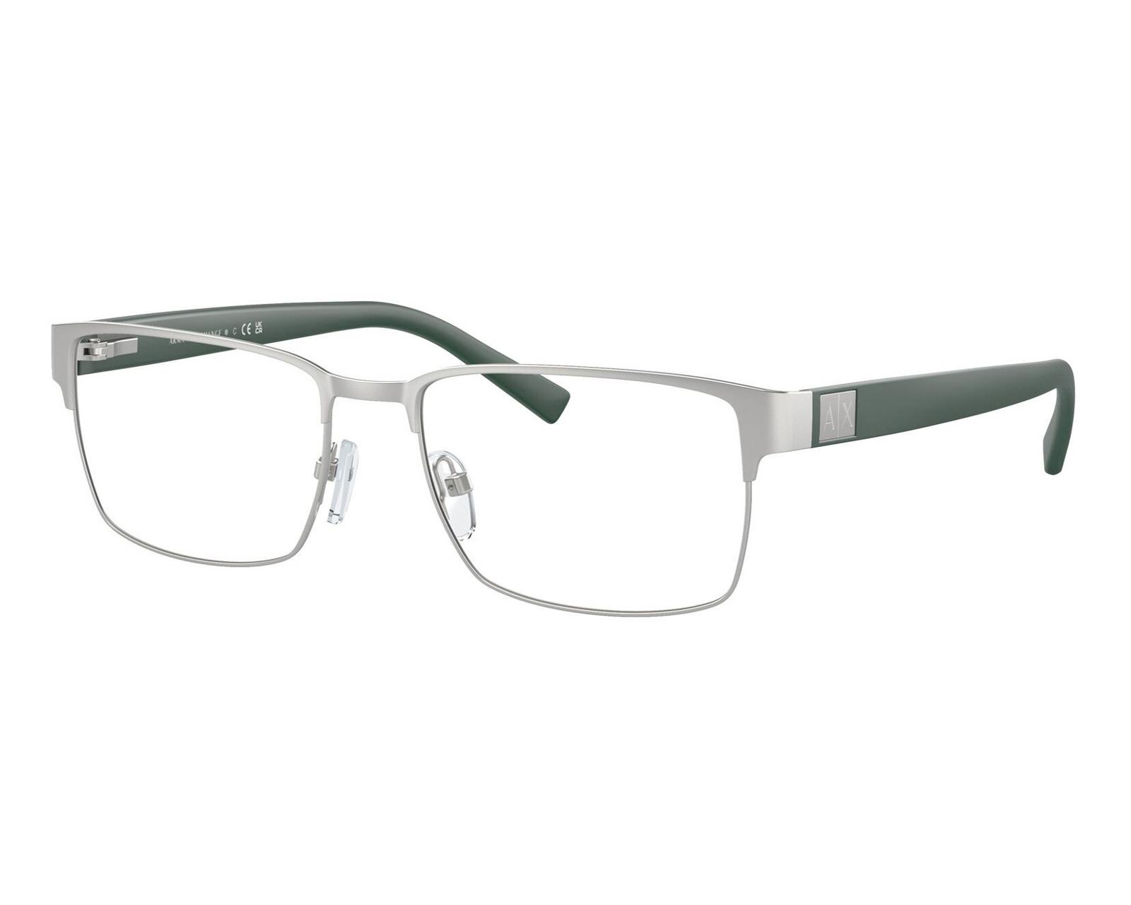 Foto 1 | Foto 1 | Armazón Oftálmico para Hombre Armani Exchange Rectangular Gris