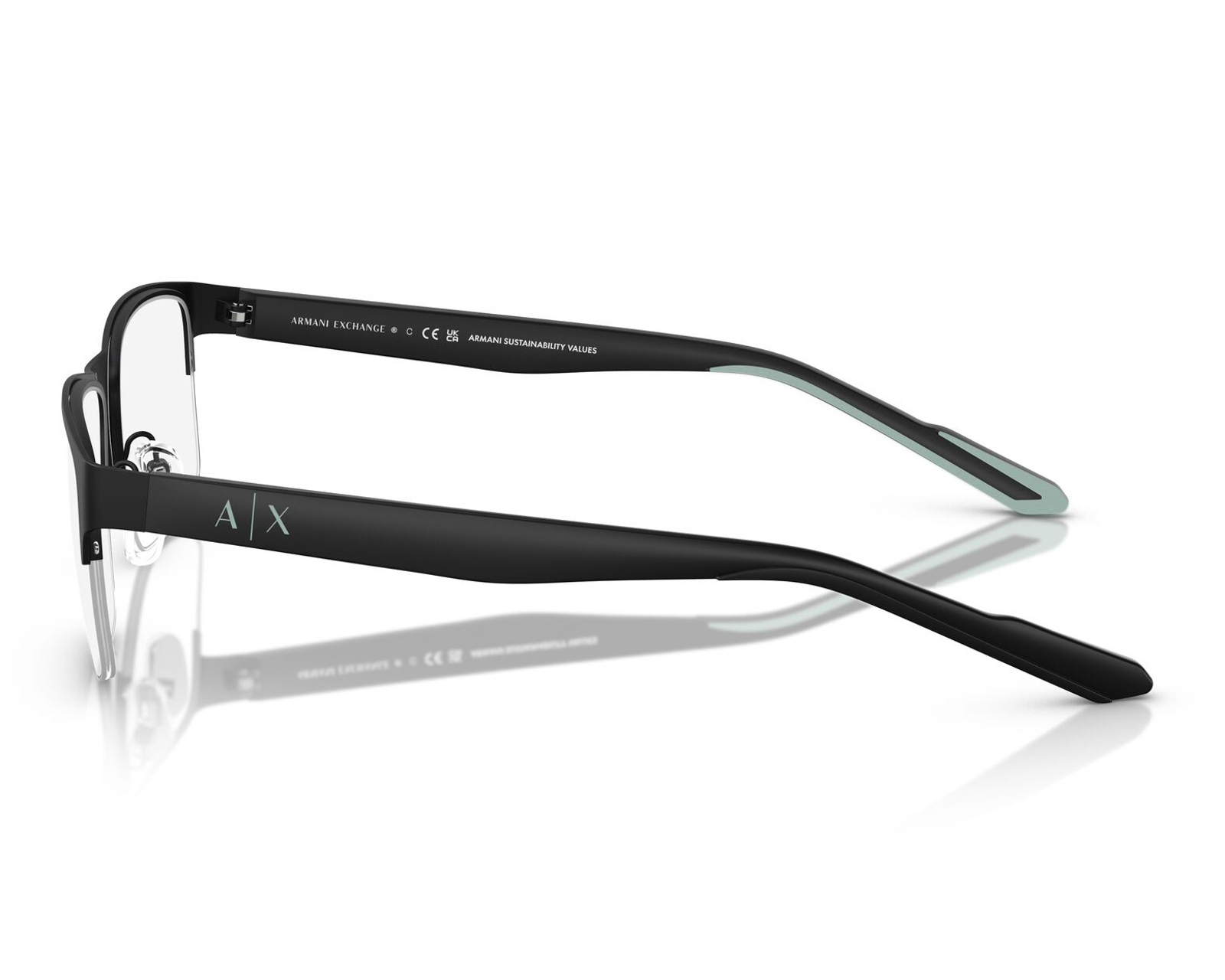 Foto 5 | Foto 5 | Armazón Oftálmico para Hombre Armani Exchange Rectangular Negro