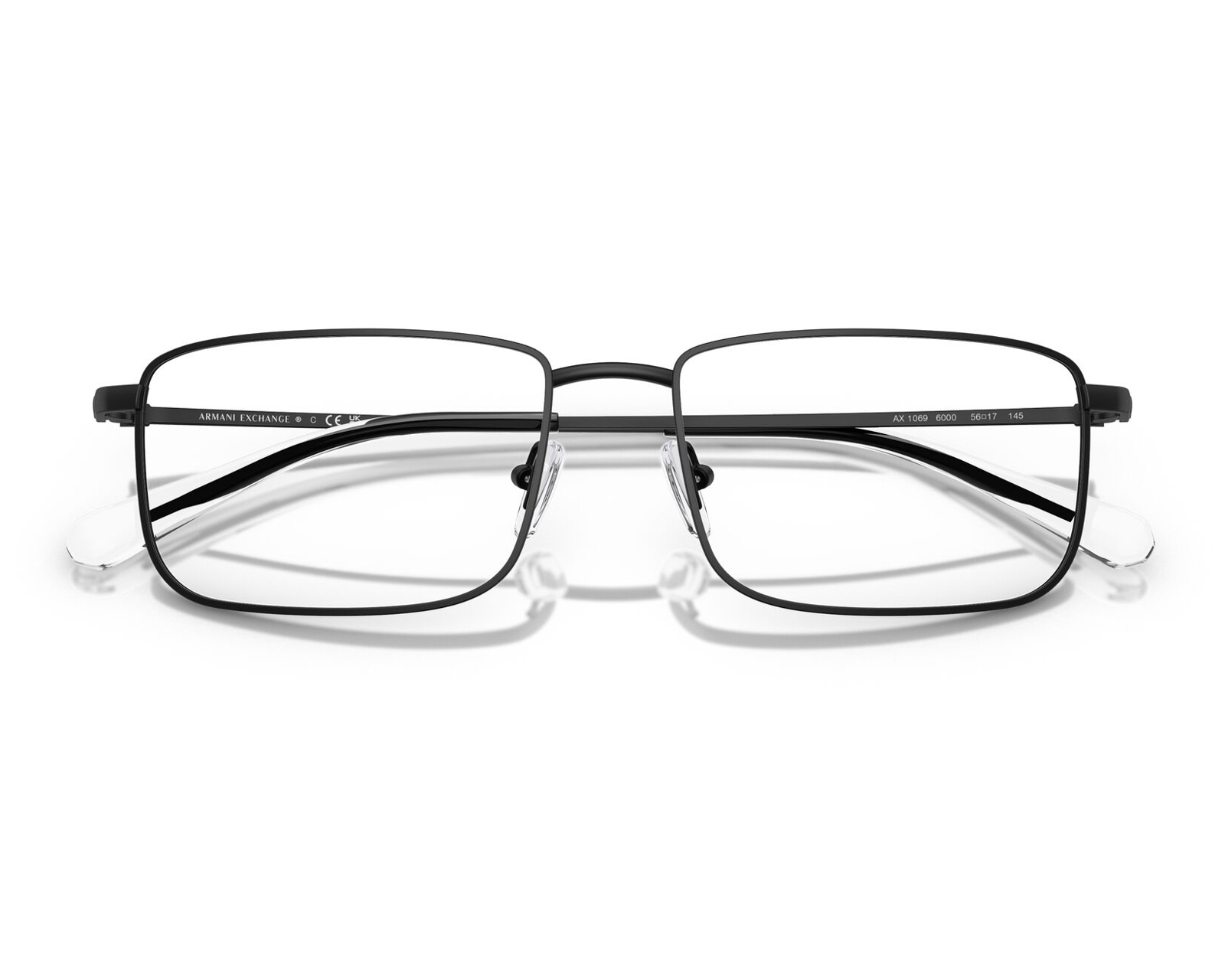 Foto 4 | Foto 4 | Armazón Oftálmico para Hombre Armani Exchange Rectangular Negro