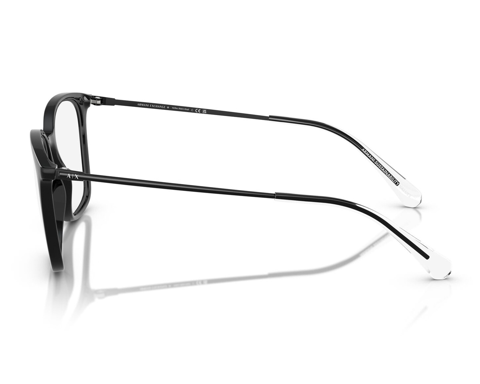 Foto 5 | Foto 5 | Armazón Oftálmico para Hombre Armani Exchange Cuadrado Negro