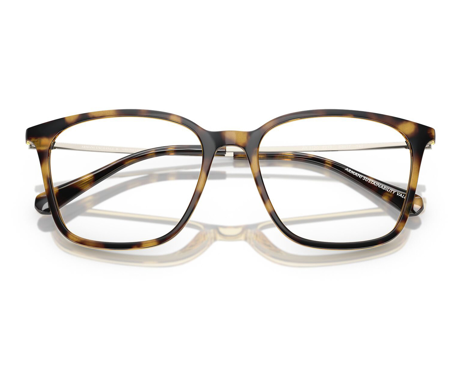 Foto 4 | Foto 4 | Armazón Oftálmico para Hombre Armani Exchange Cuadrado Café