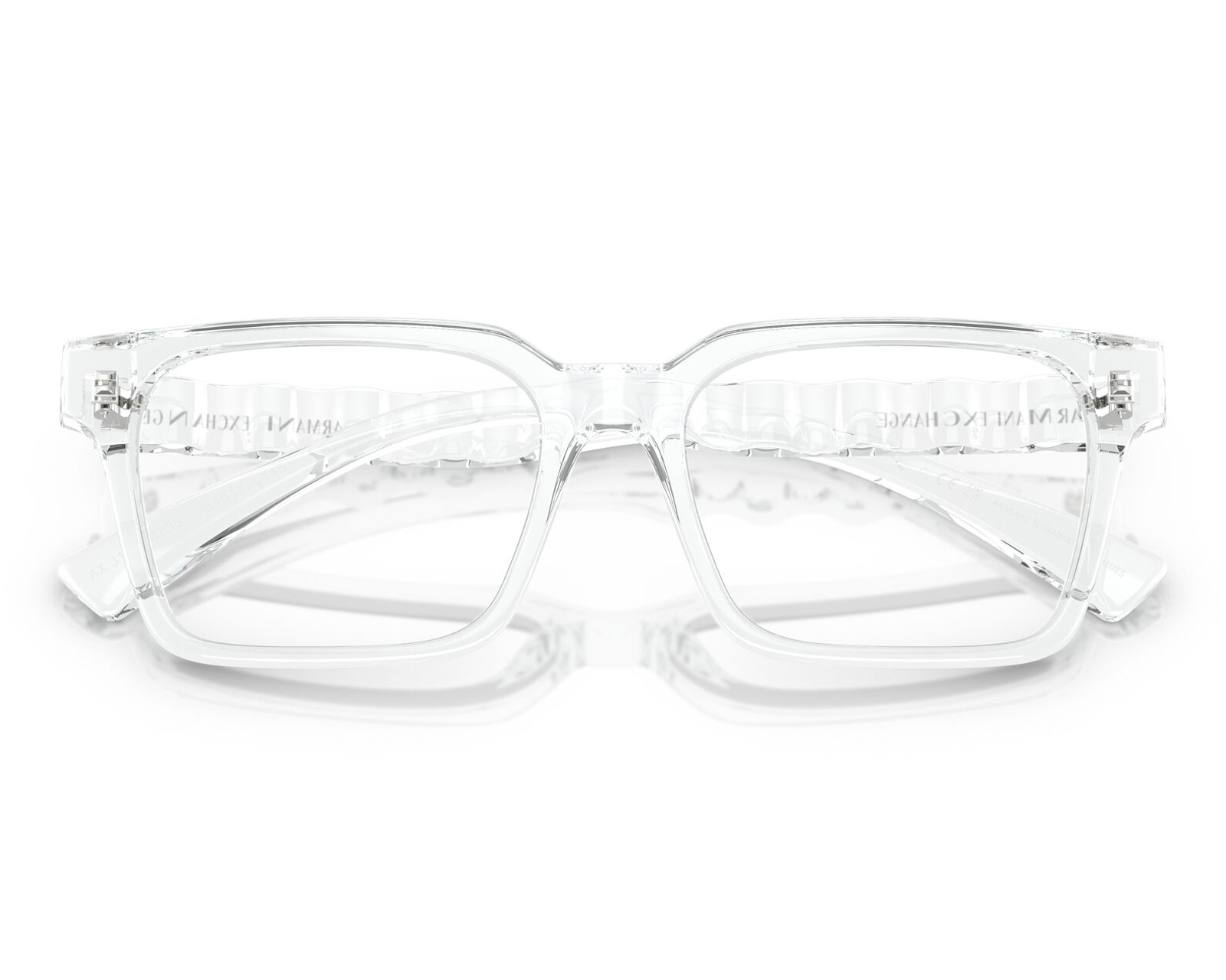 Foto 4 | Foto 4 | Armazón Oftálmico Unisex Armani Exchange Cuadrado Transparente