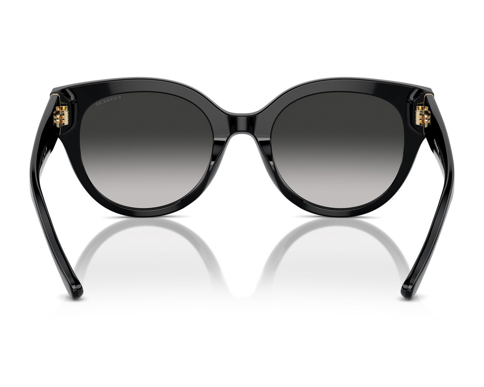 Foto 4 pulgar | Foto 3 | Lentes de Sol para Mujer Coach Redondos Negros