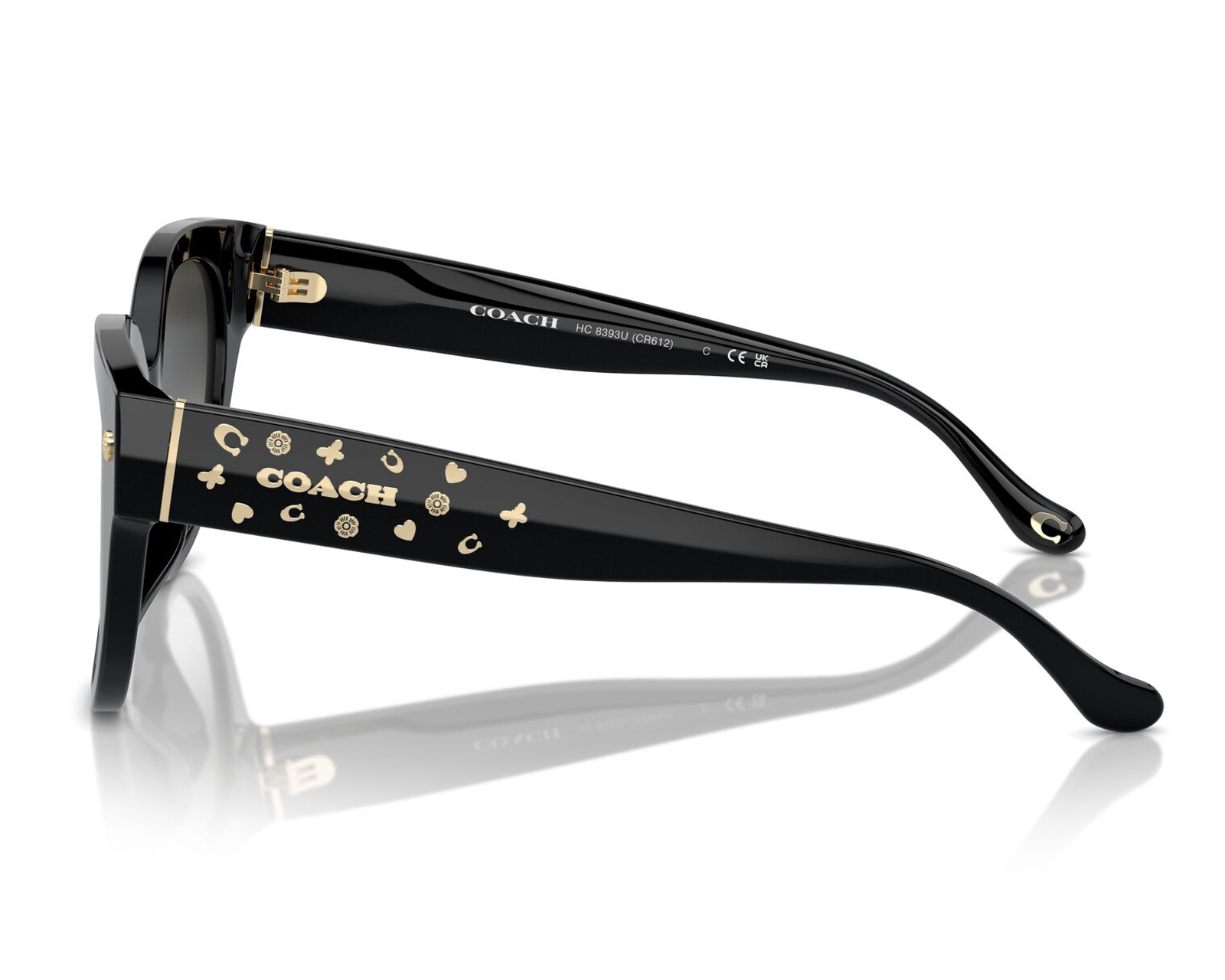 Foto 5 | Foto 5 | Lentes de Sol para Mujer Coach Redondos Negros
