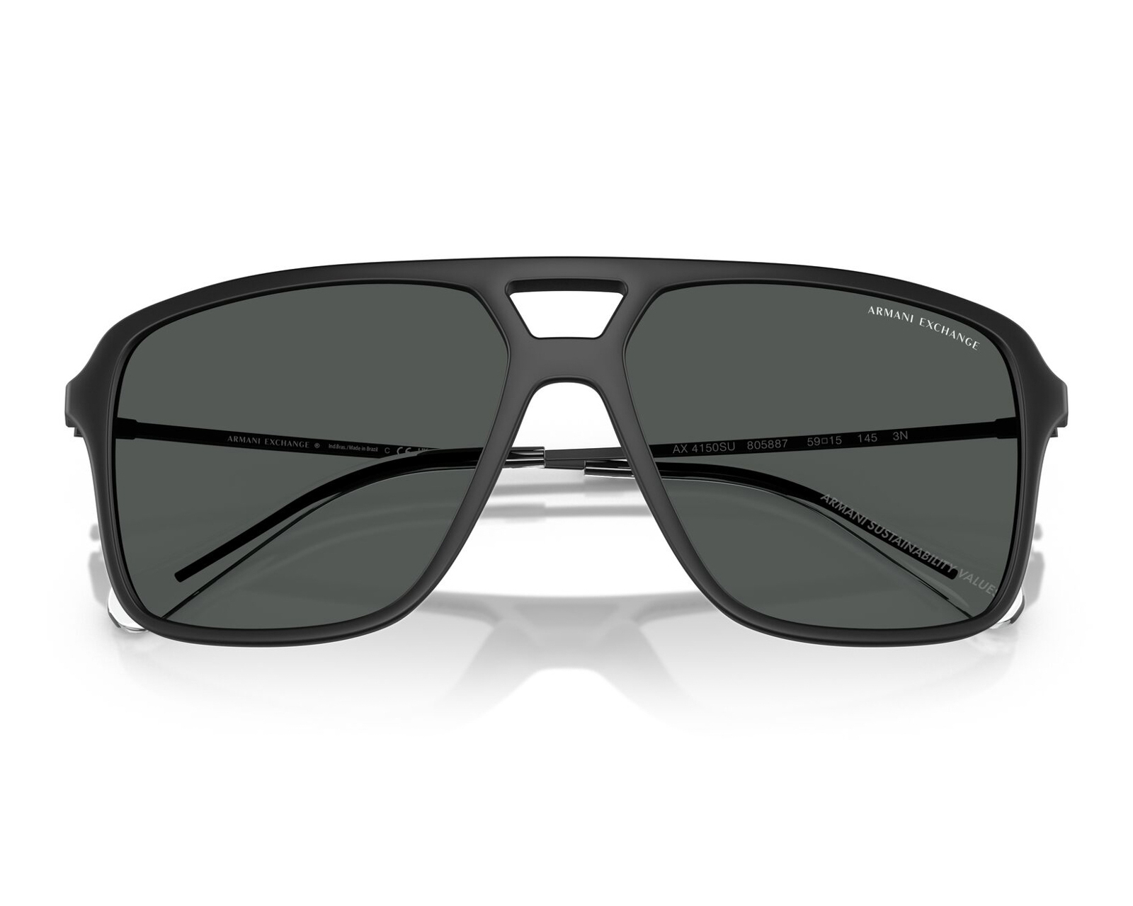 Foto 5 | Foto 5 | Lentes de Sol para Hombre Armani Exchange Aviador Negros