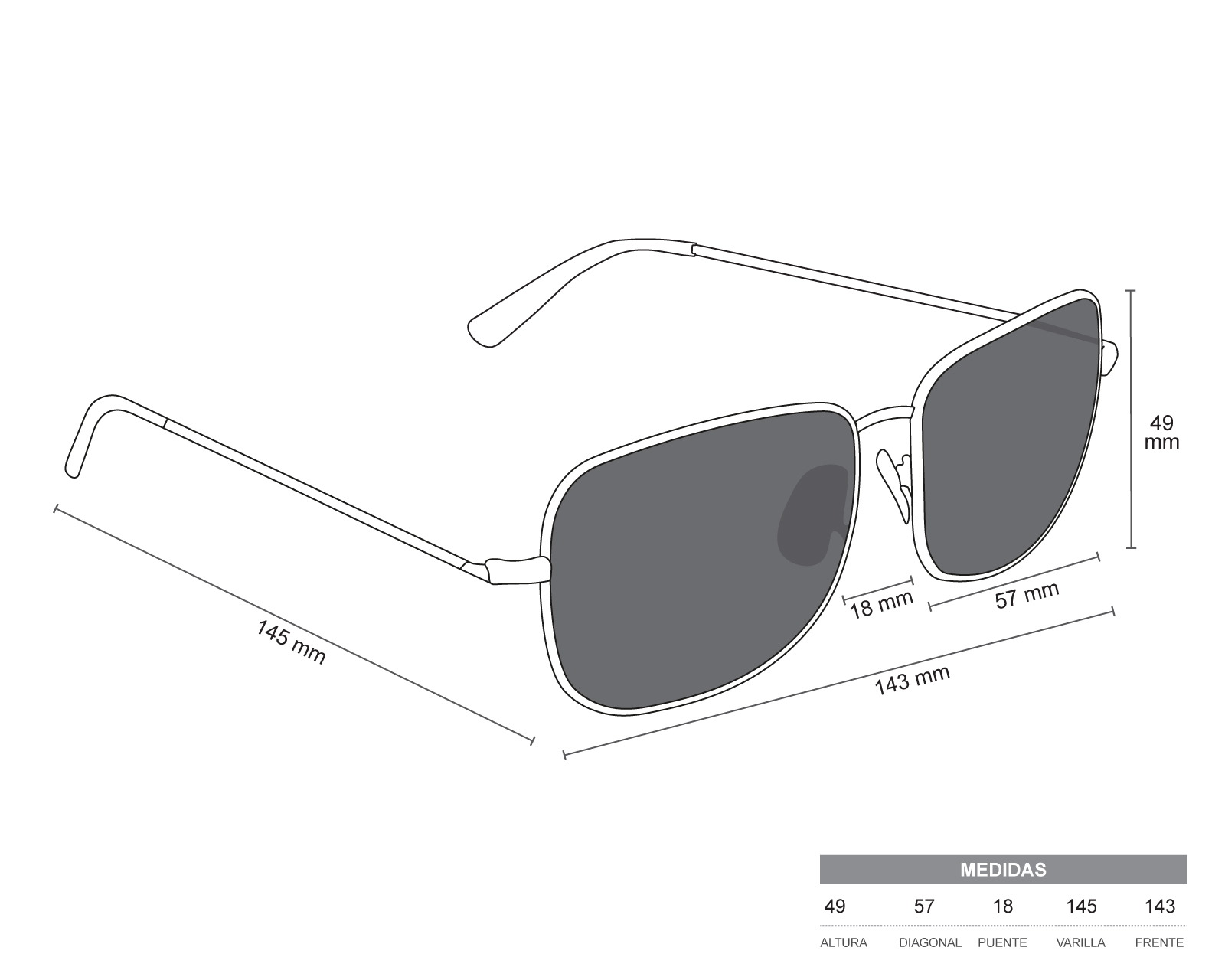 Foto 7 | Foto 7 | Lentes de Sol para Hombre Armani Exchange Cuadrados Negro
