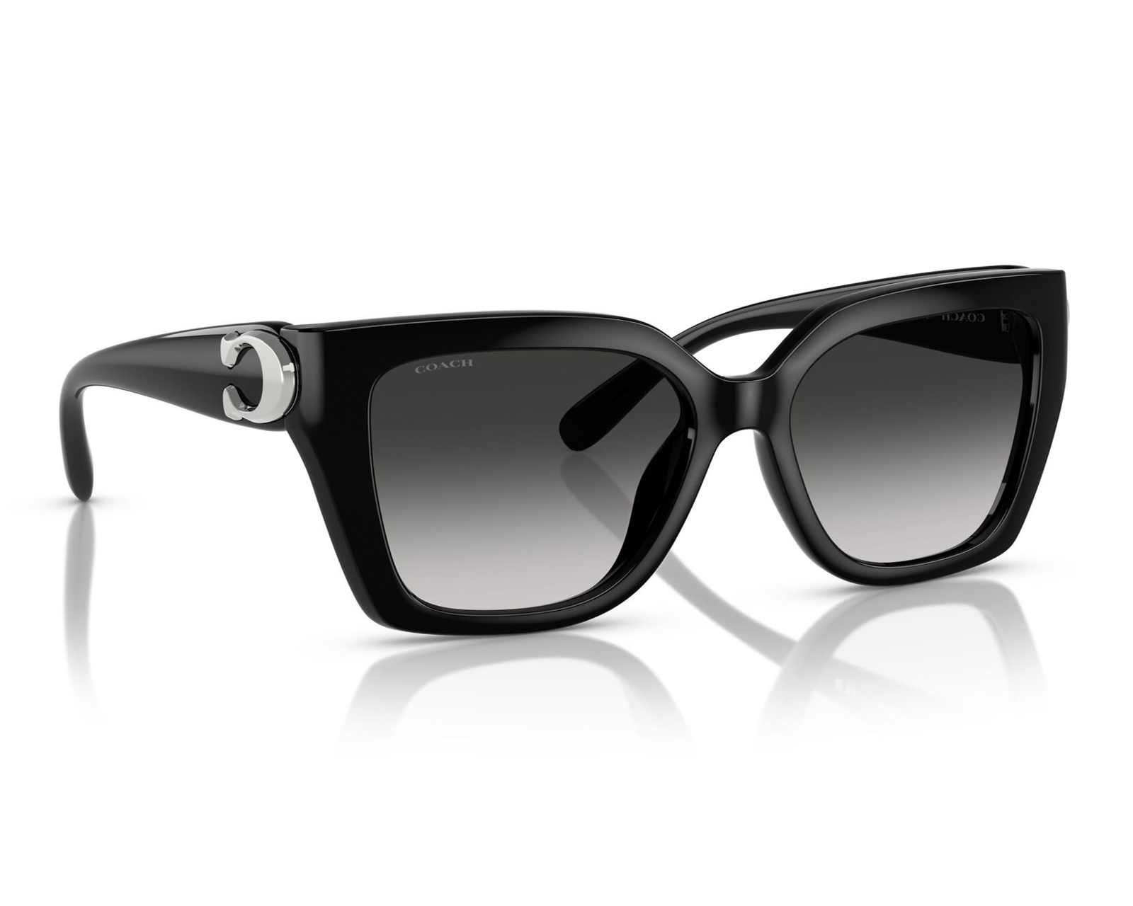 Lentes de Sol para Mujer Coach Wayfarer  0HC8408U 50023C Negros