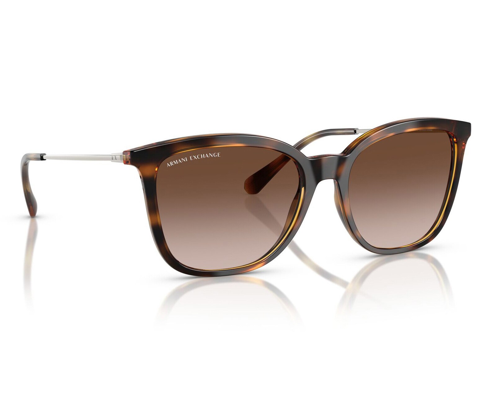 Lentes de Sol para Mujer Armani Exchange Wayfarer Café