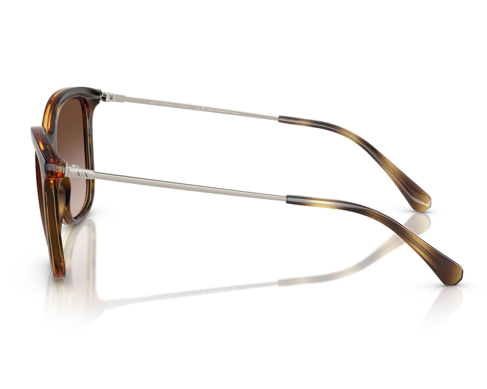 Foto 4 | Foto 4 | Lentes de Sol para Mujer Armani Exchange Wayfarer Café