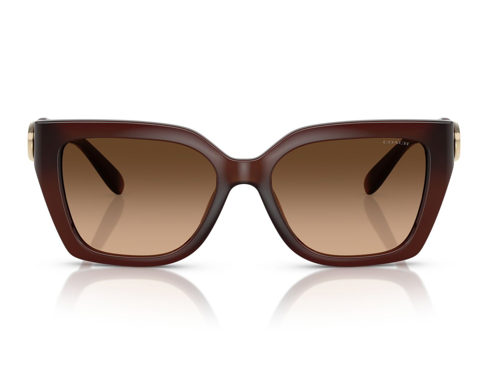 Foto 3 pulgar | Foto 2 | Lentes de Sol para Mujer Coach Wayfarer Café