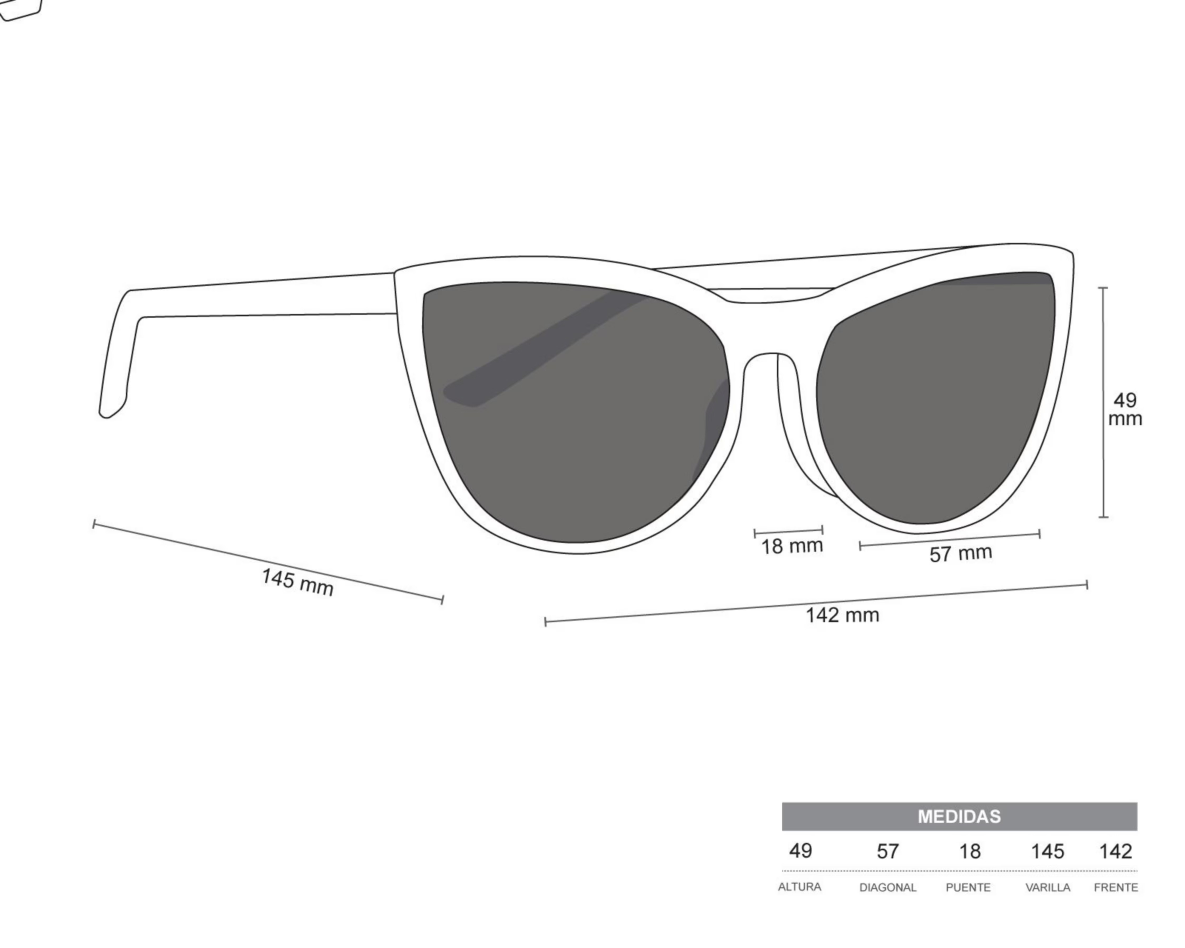 Foto 7 | Foto 7 | Lentes de Sol para Mujer Coach Cuadrados Negro