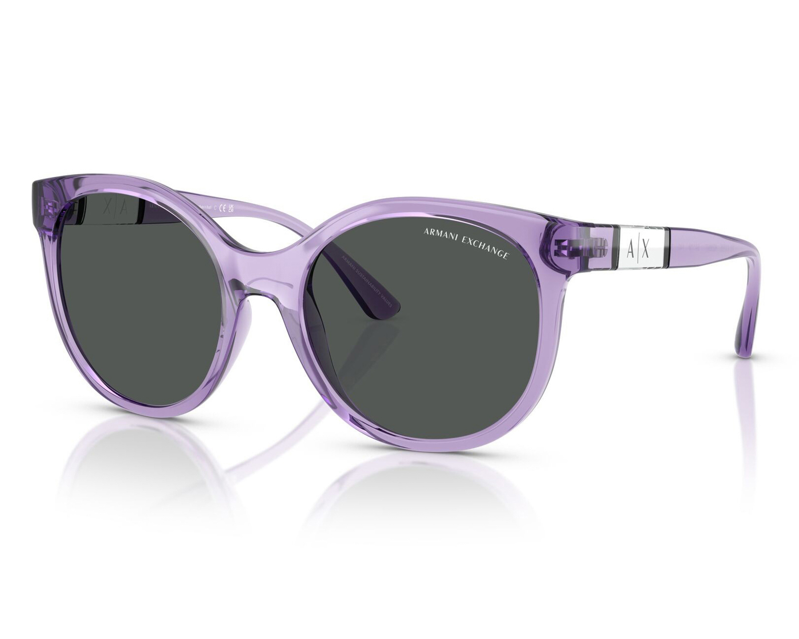 Foto 1 | Foto 1 | Lentes de Sol para Mujer Armani Exchange Redondos Morados