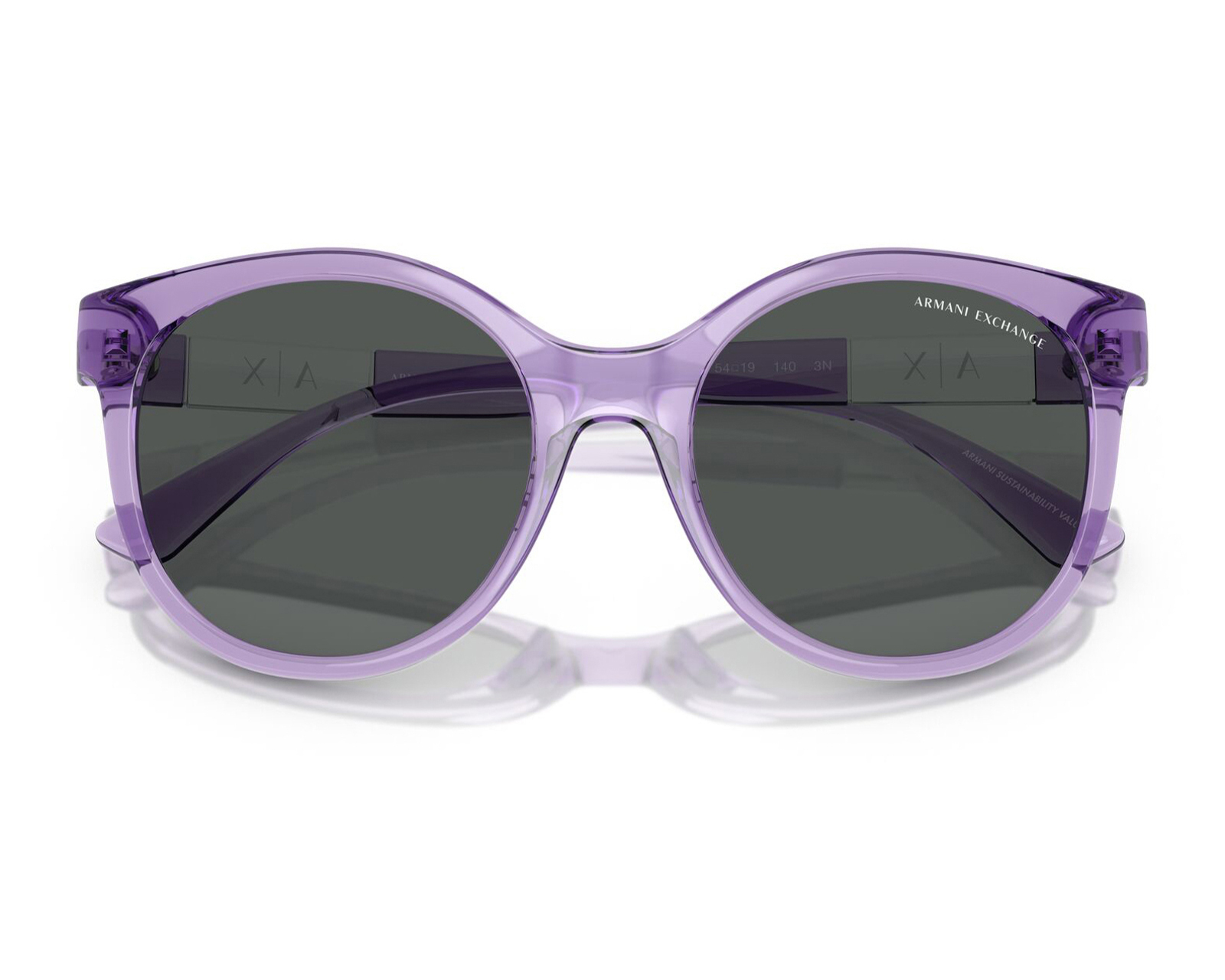 Foto 5 | Foto 5 | Lentes de Sol para Mujer Armani Exchange Redondos Morados