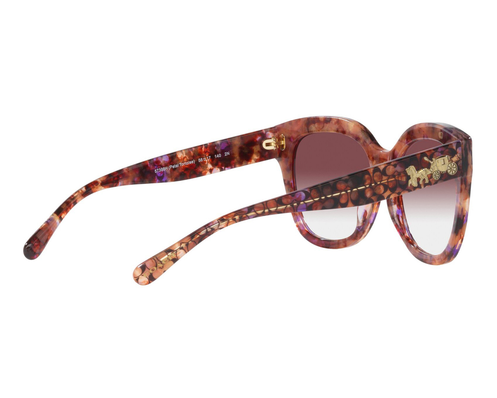 Foto 5 | Foto 5 | Lentes de Sol para Mujer Coach Redondos Café