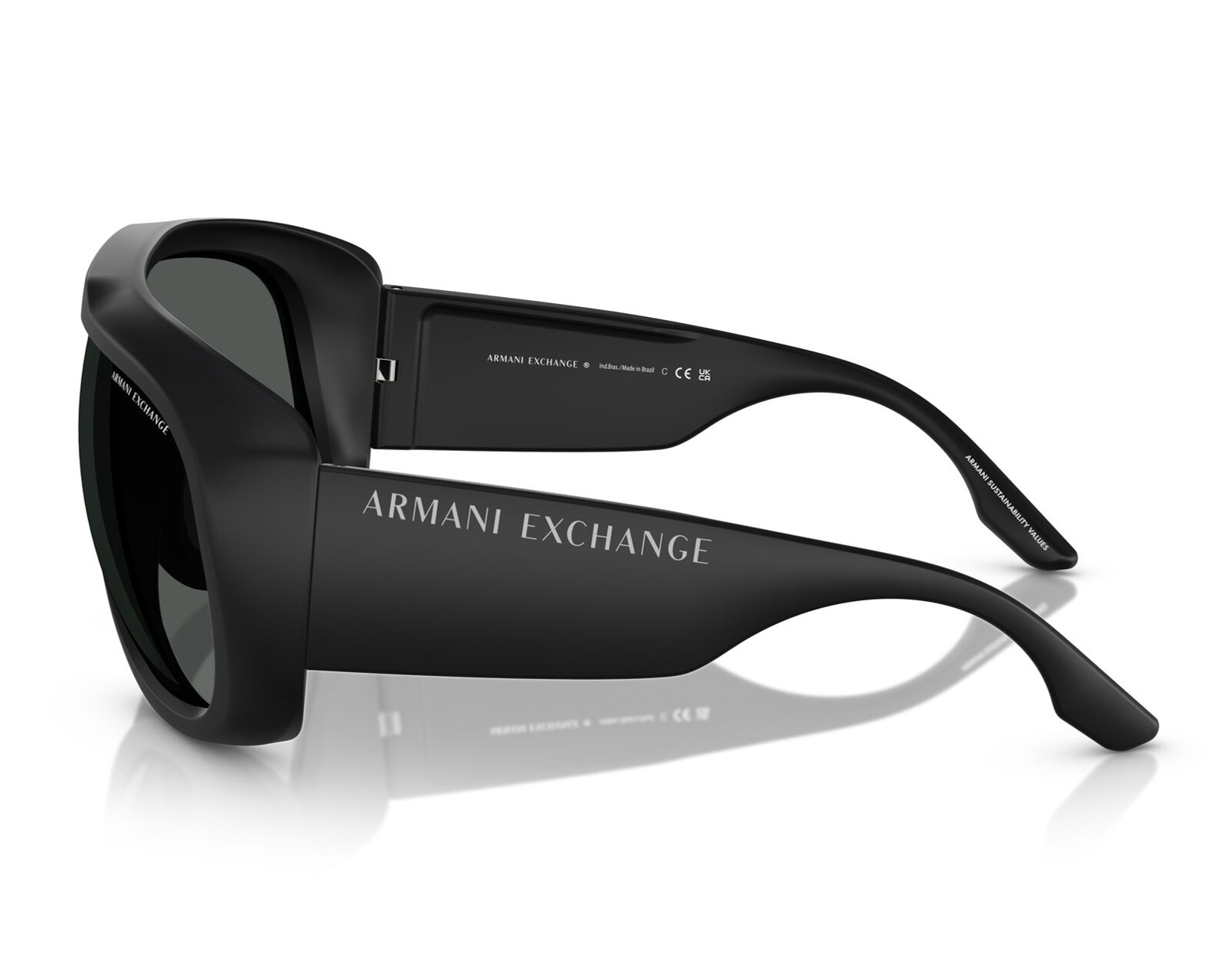 Foto 5 | Foto 5 | Lentes de Sol para Hombre Armani Exchange Deportivos Negros