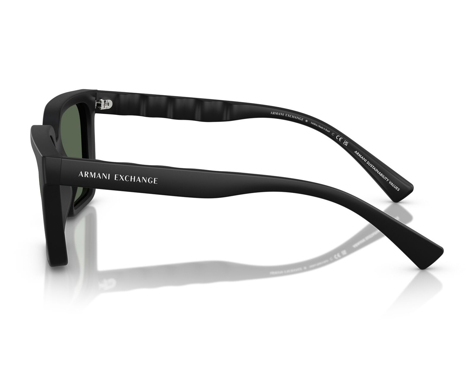 Foto 5 pulgar | Foto 4 | Lentes de Sol para Hombre Armani Exchange Cuadrados Negro