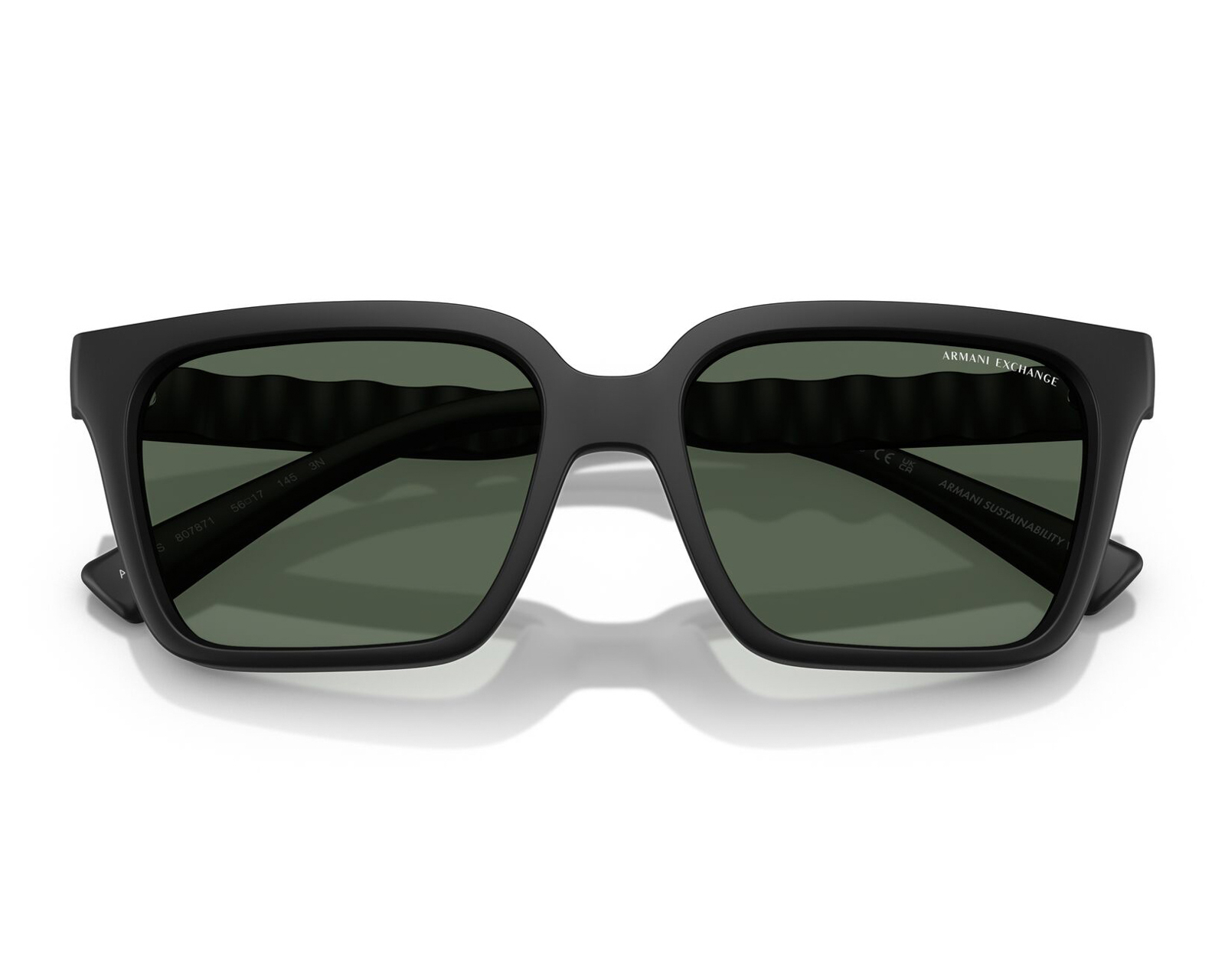 Foto 5 | Foto 5 | Lentes de Sol para Hombre Armani Exchange Cuadrados Negro