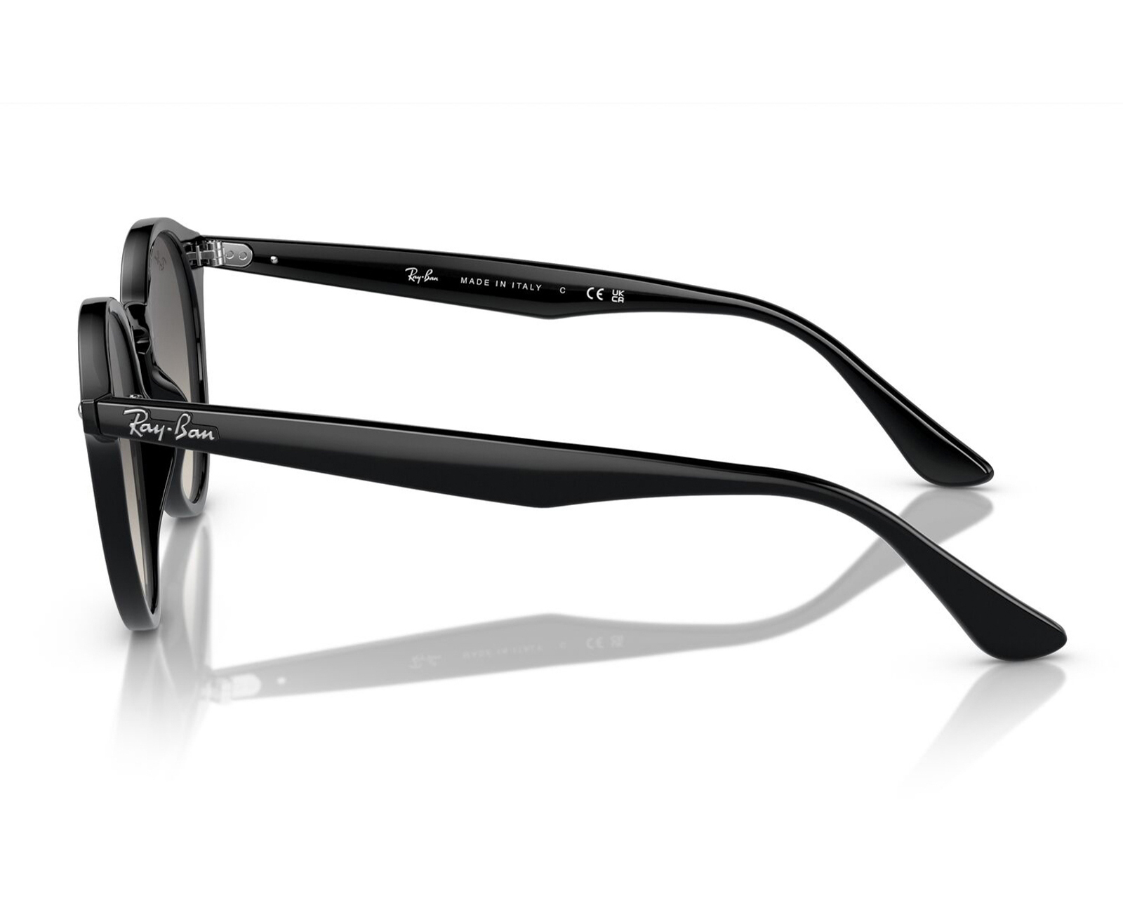 Foto 5 pulgar | Foto 4 | Lentes de Sol para Hombre Ray-Ban Redondos Negro