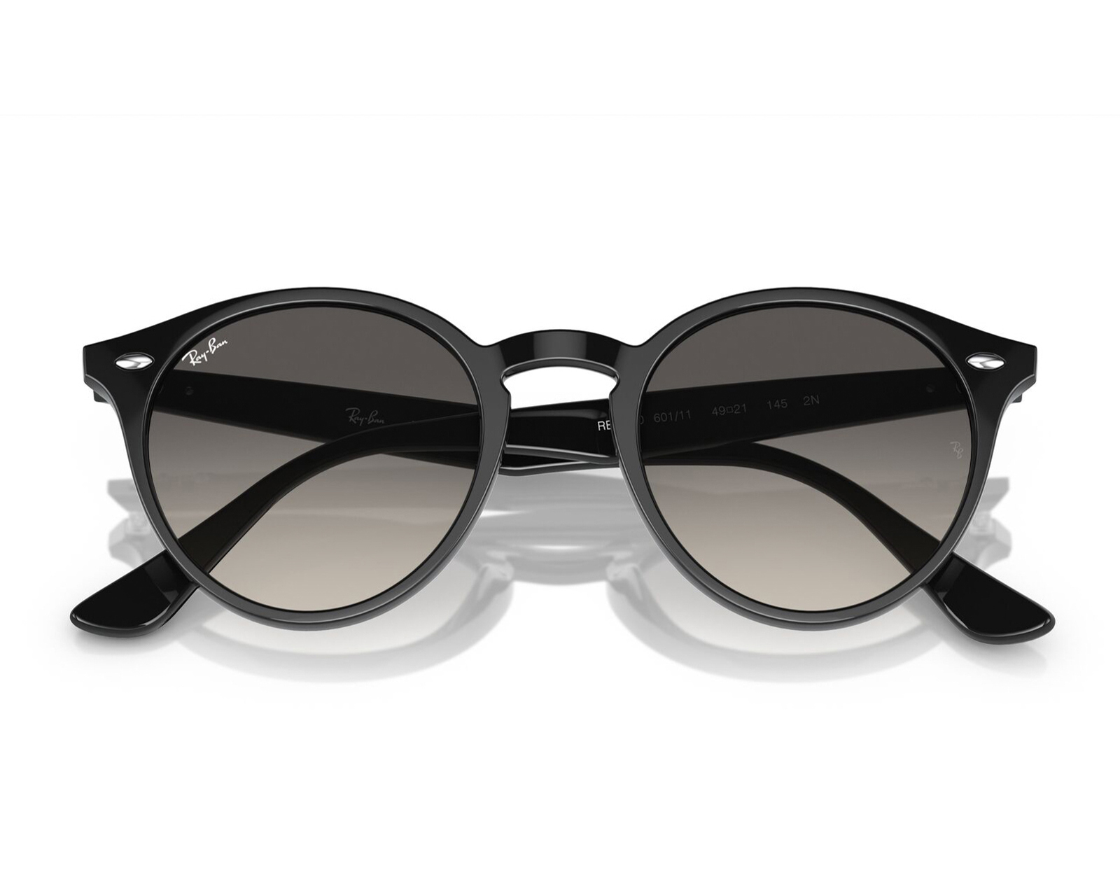 Foto 6 pulgar | Foto 5 | Lentes de Sol para Hombre Ray-Ban Redondos Negro