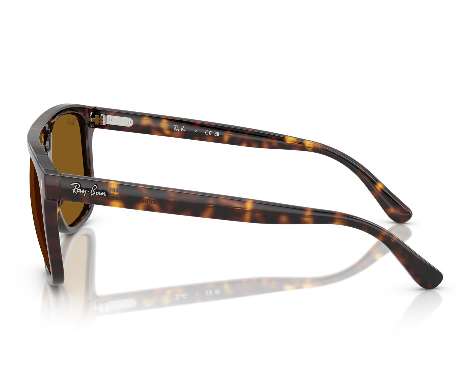 Foto 5 pulgar | Foto 4 | Lentes de Sol Unisex Ray-Ban Cuadrados Havana