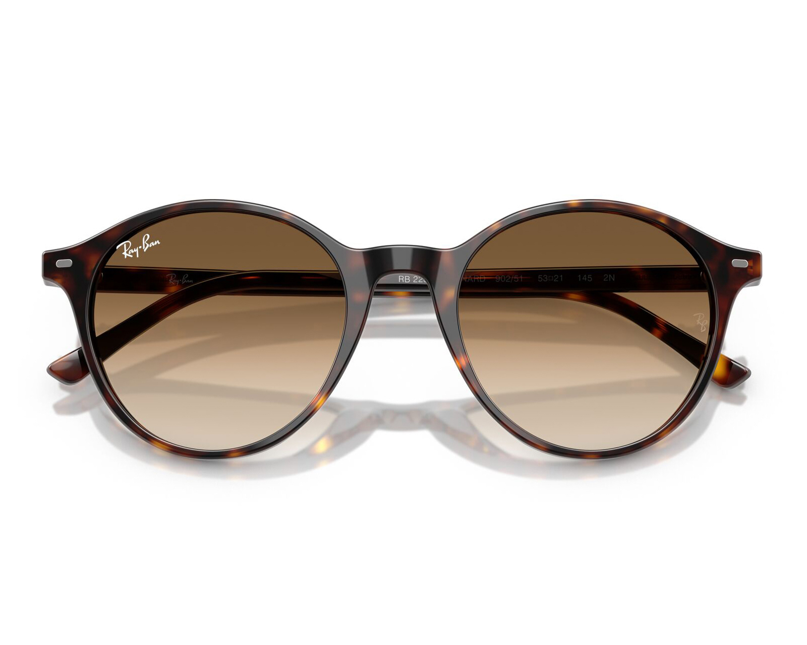 Foto 5 | Foto 5 | Lentes de Sol Unisex Ray Ban Redondos Carey