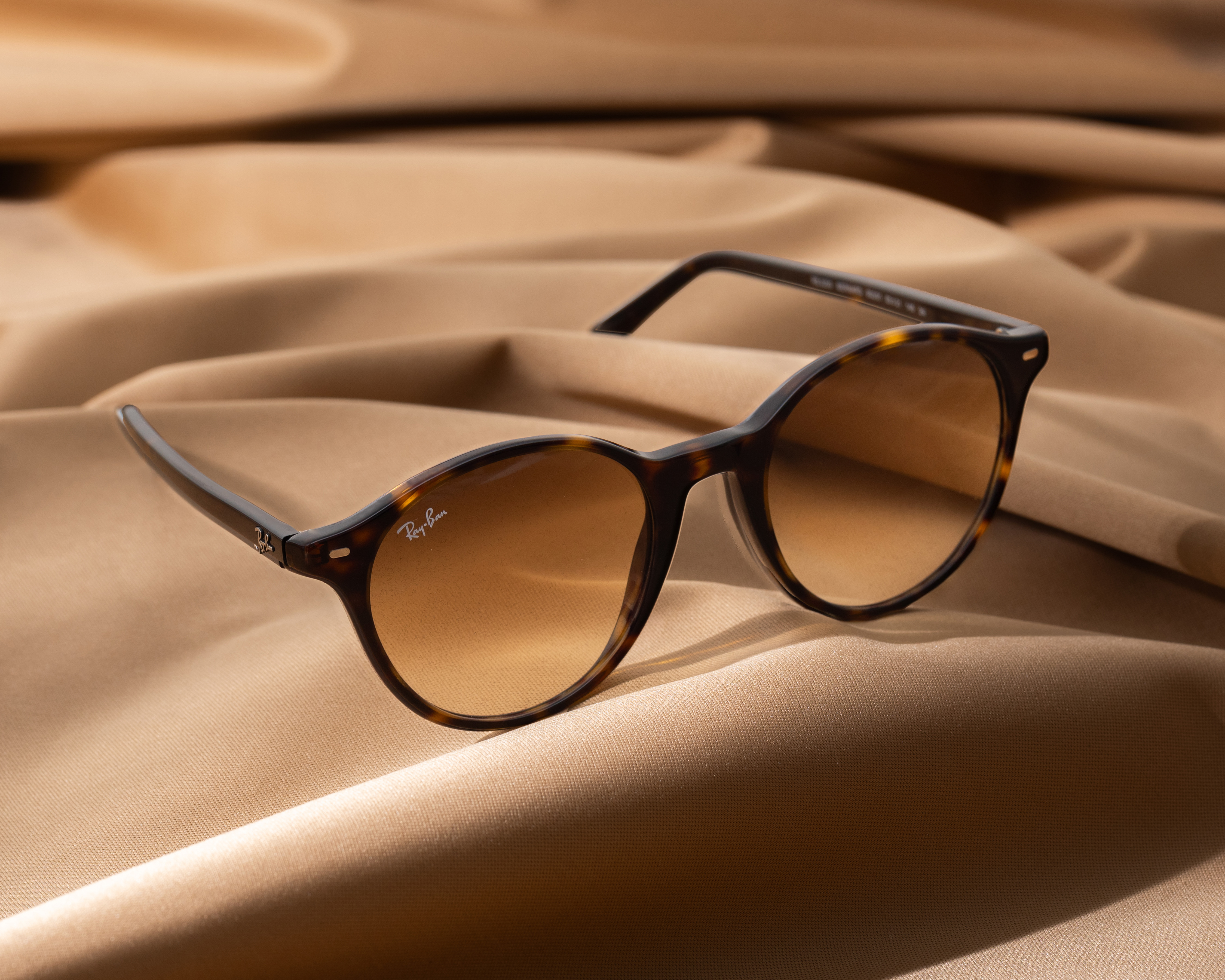 Foto 6 | Foto 6 | Lentes de Sol Unisex Ray Ban Redondos Carey