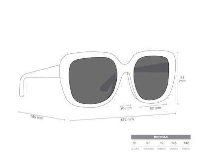 Foto 7 | Foto 7 | Lentes de Sol para Mujer Dolce & Gabbana Cuadrados Café