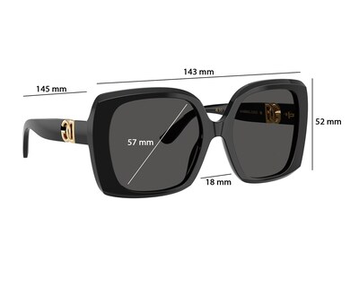 Foto 7 | Foto 7 | Lentes de Sol Dolce & Gabbana Cuadrados Negros