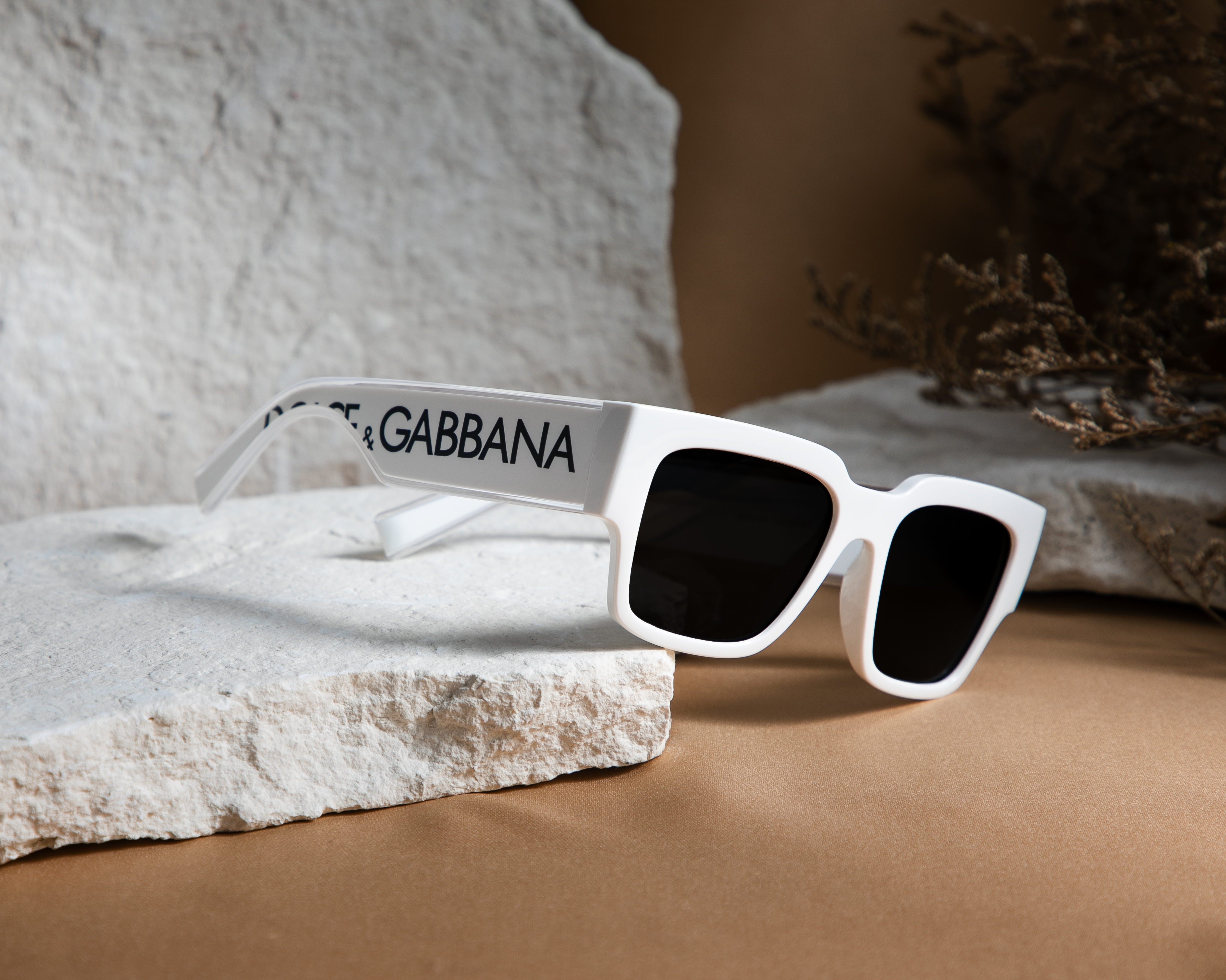 Foto 6 | Foto 6 | Lentes de Sol Unisex Dolce & Gabbana Cuadrados Blancos