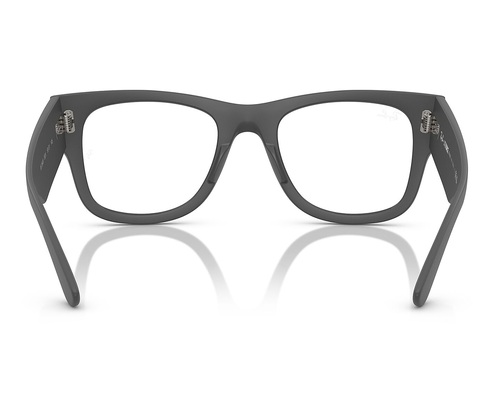 Foto 4 pulgar | Foto 3 | Armazón Oftálmico Unisex Ray-Ban Cuadrado Gris