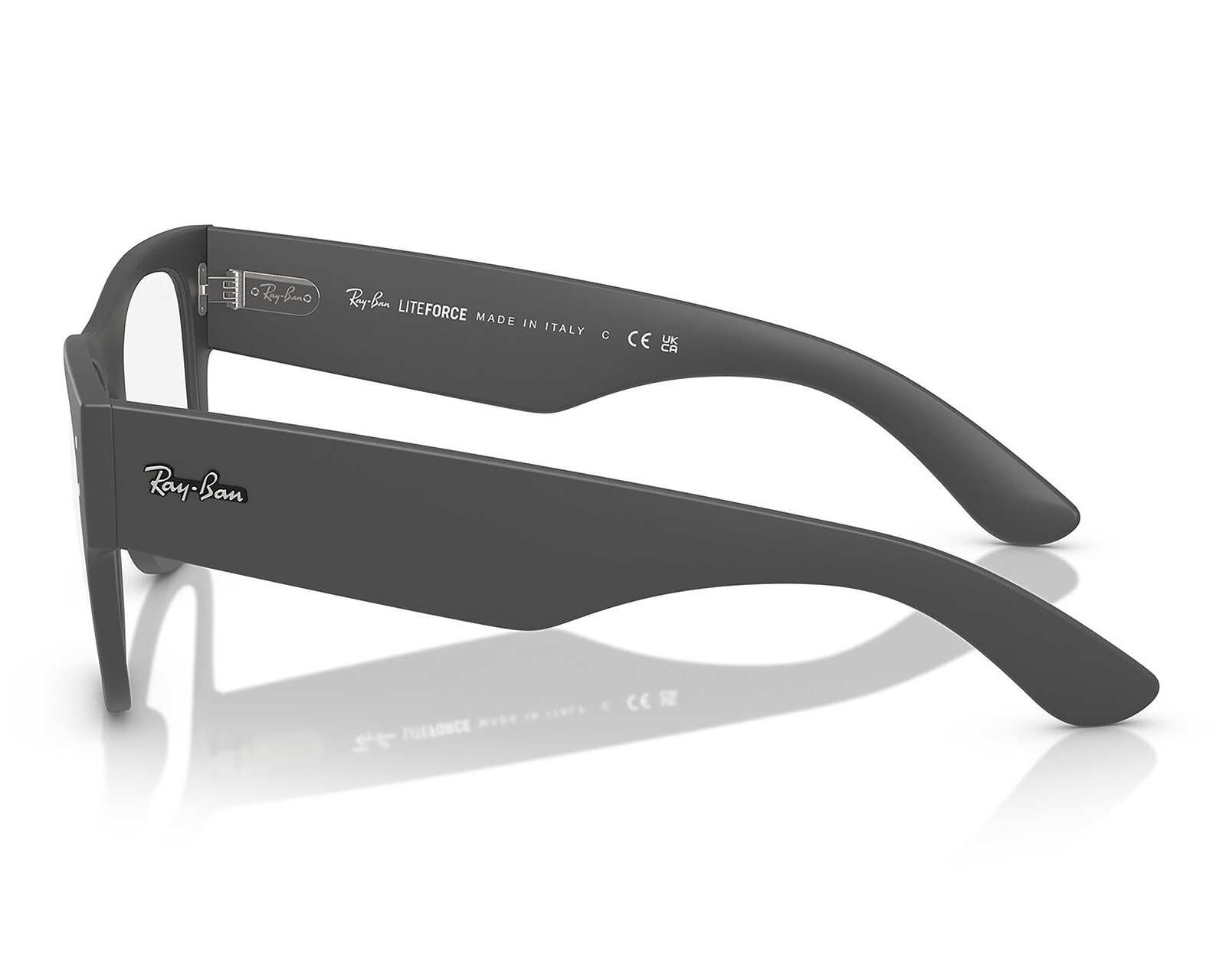 Foto 4 | Foto 4 | Armazón Oftálmico Unisex Ray-Ban Cuadrado Gris