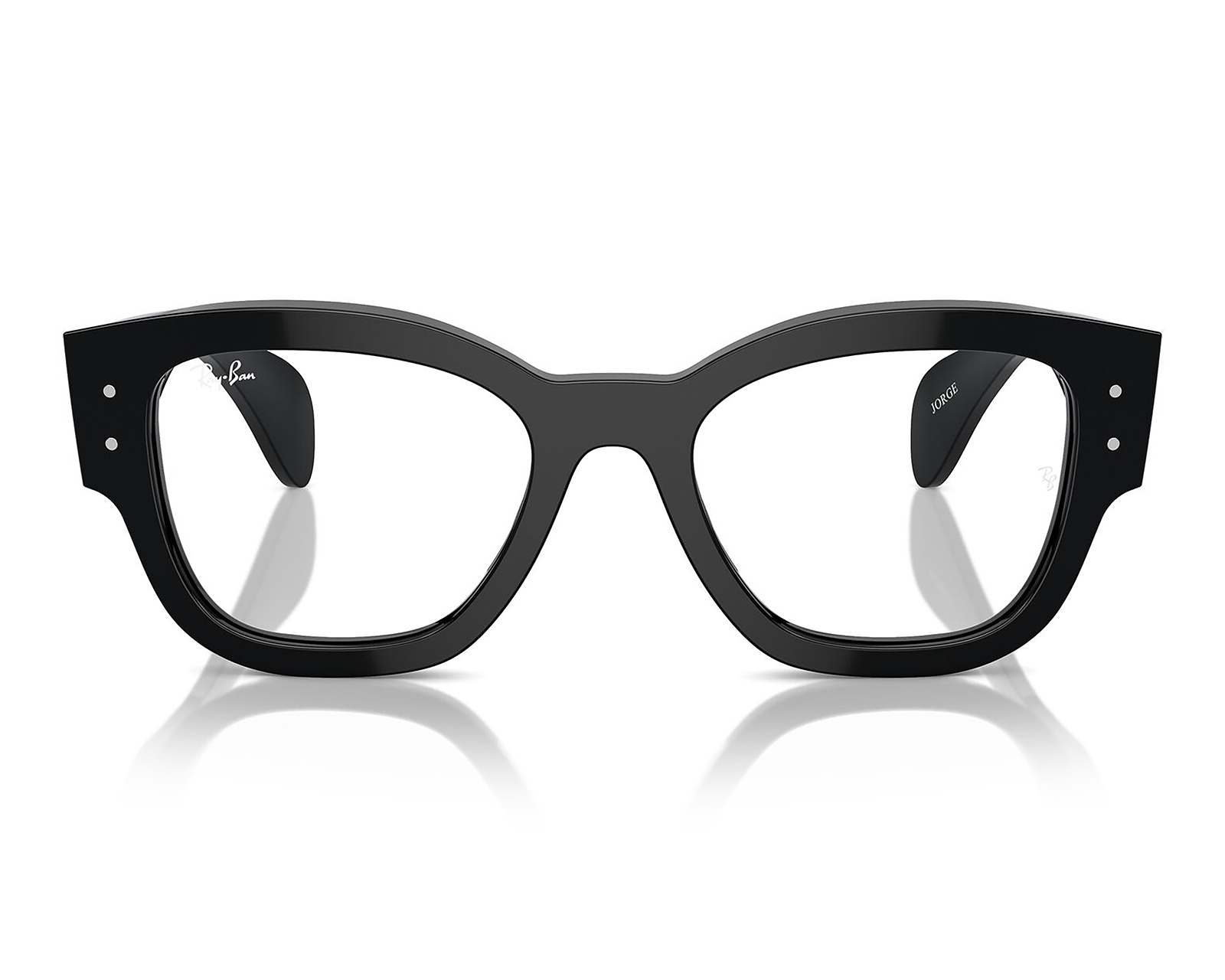 Foto 3 pulgar | Foto 2 | Armazón Oftálmico Unisex Ray-Ban Cuadrado Negro