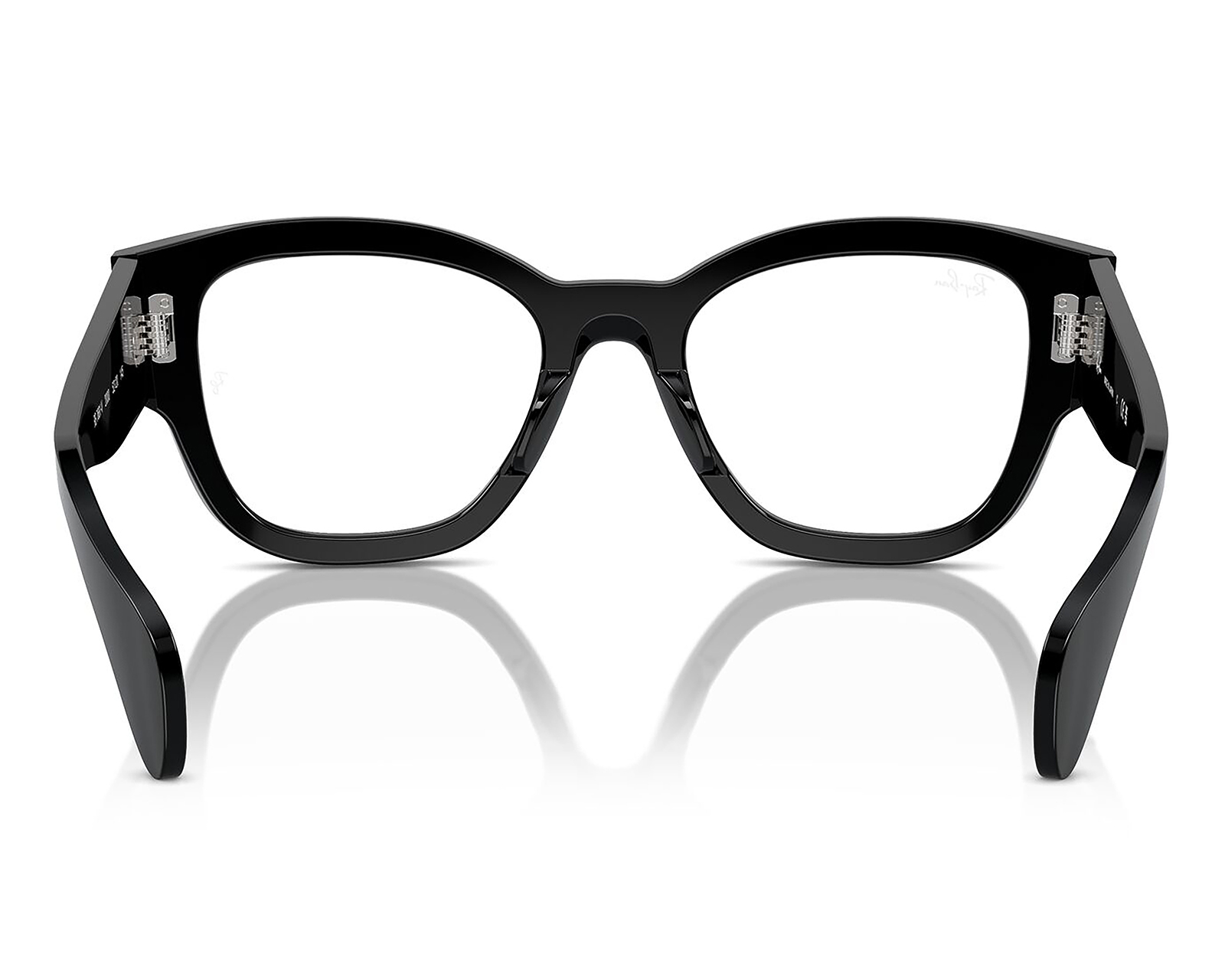 Foto 4 pulgar | Foto 3 | Armazón Oftálmico Unisex Ray-Ban Cuadrado Negro