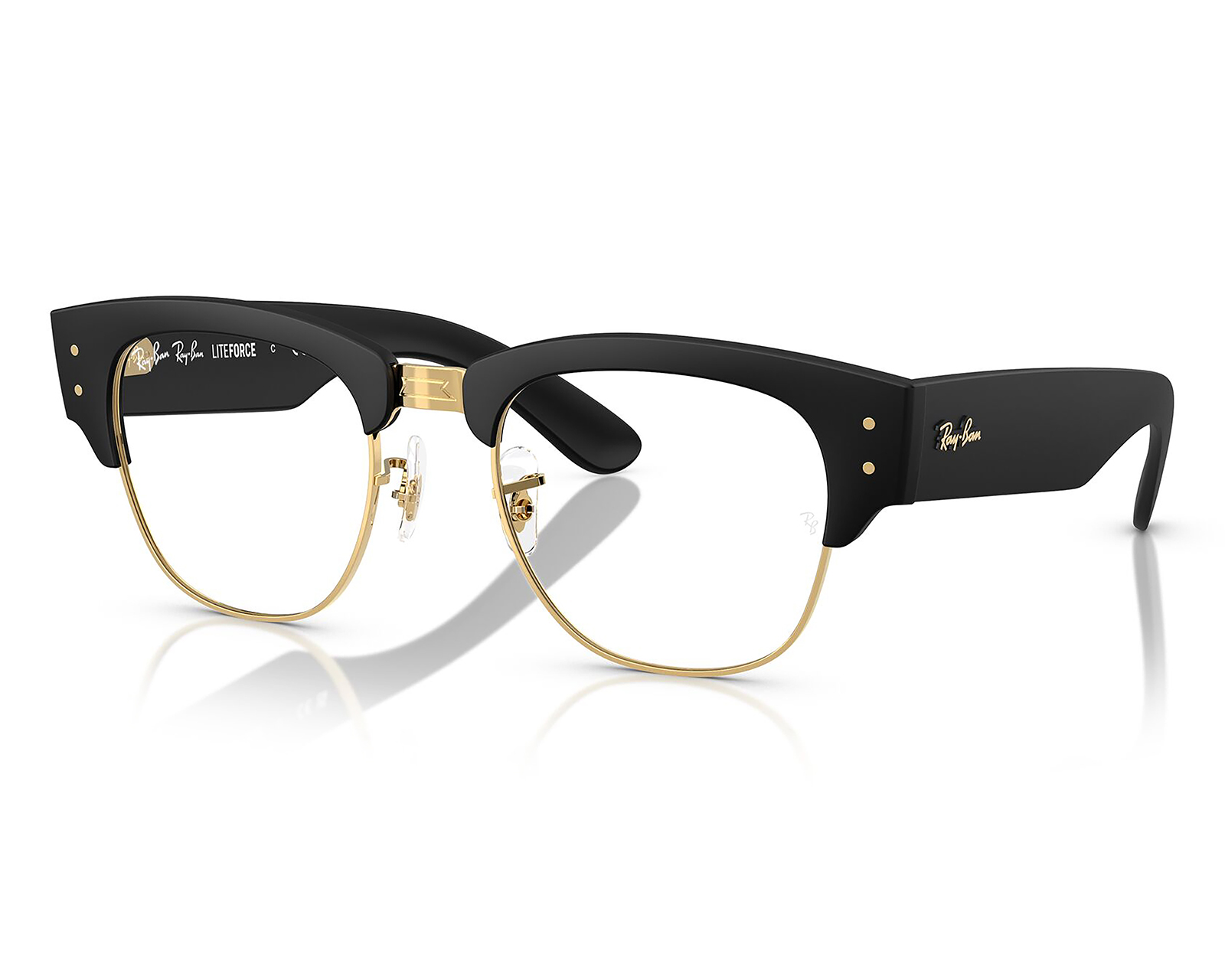 Foto 1 | Foto 1 | Armazón Oftálmico Unisex Ray-Ban Clubmaster Negro