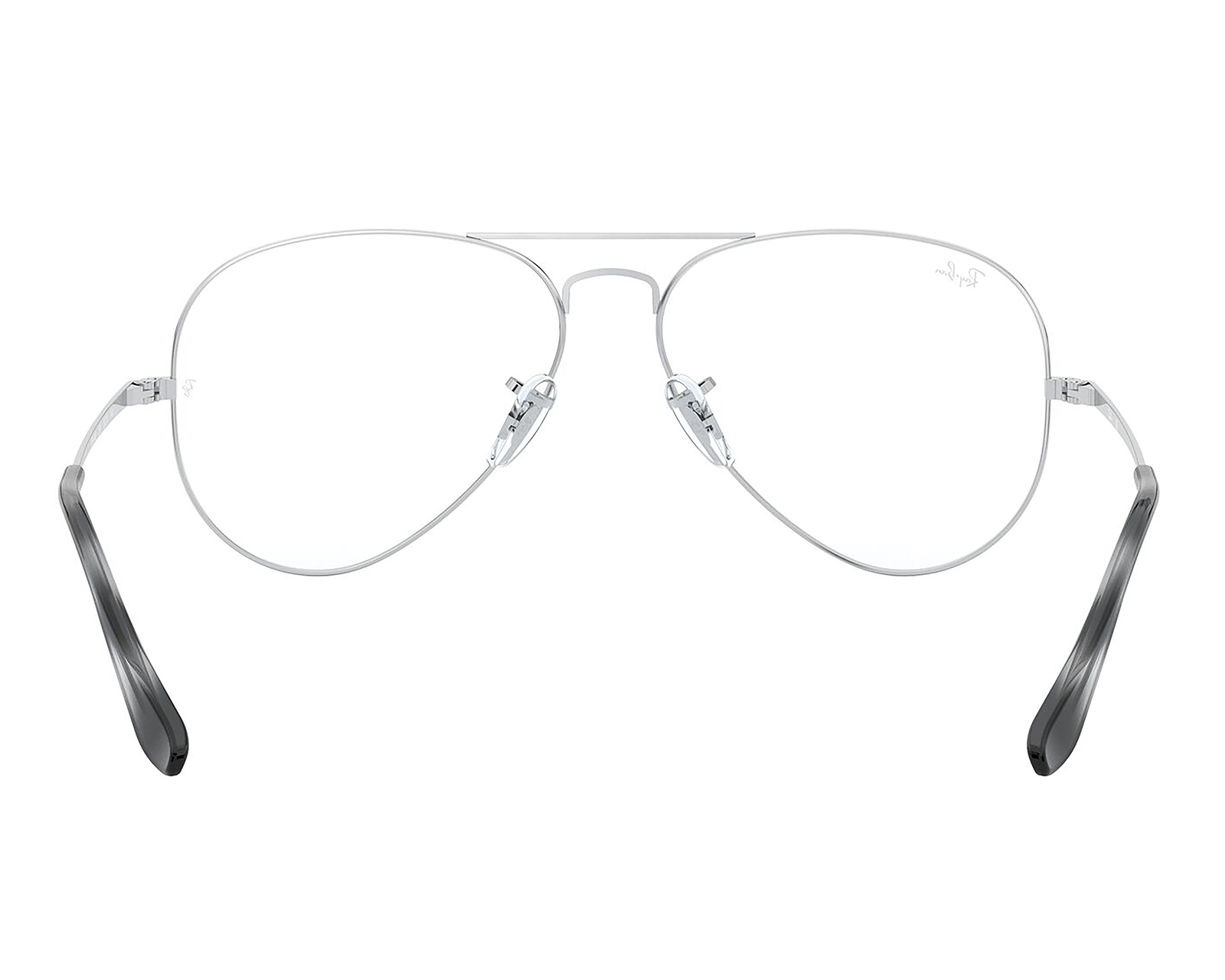 Foto 3 | Foto 3 | Armazón Oftálmico Unisex Ray-Ban Aviador Plateado