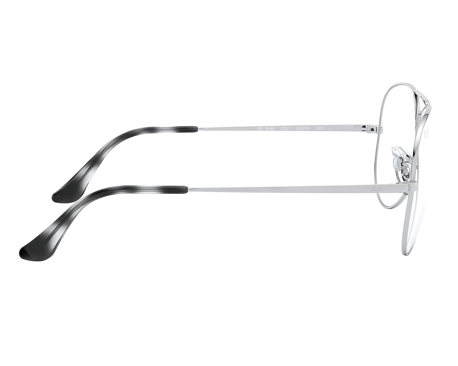 Foto 4 | Foto 4 | Armazón Oftálmico Unisex Ray-Ban Aviador Plateado