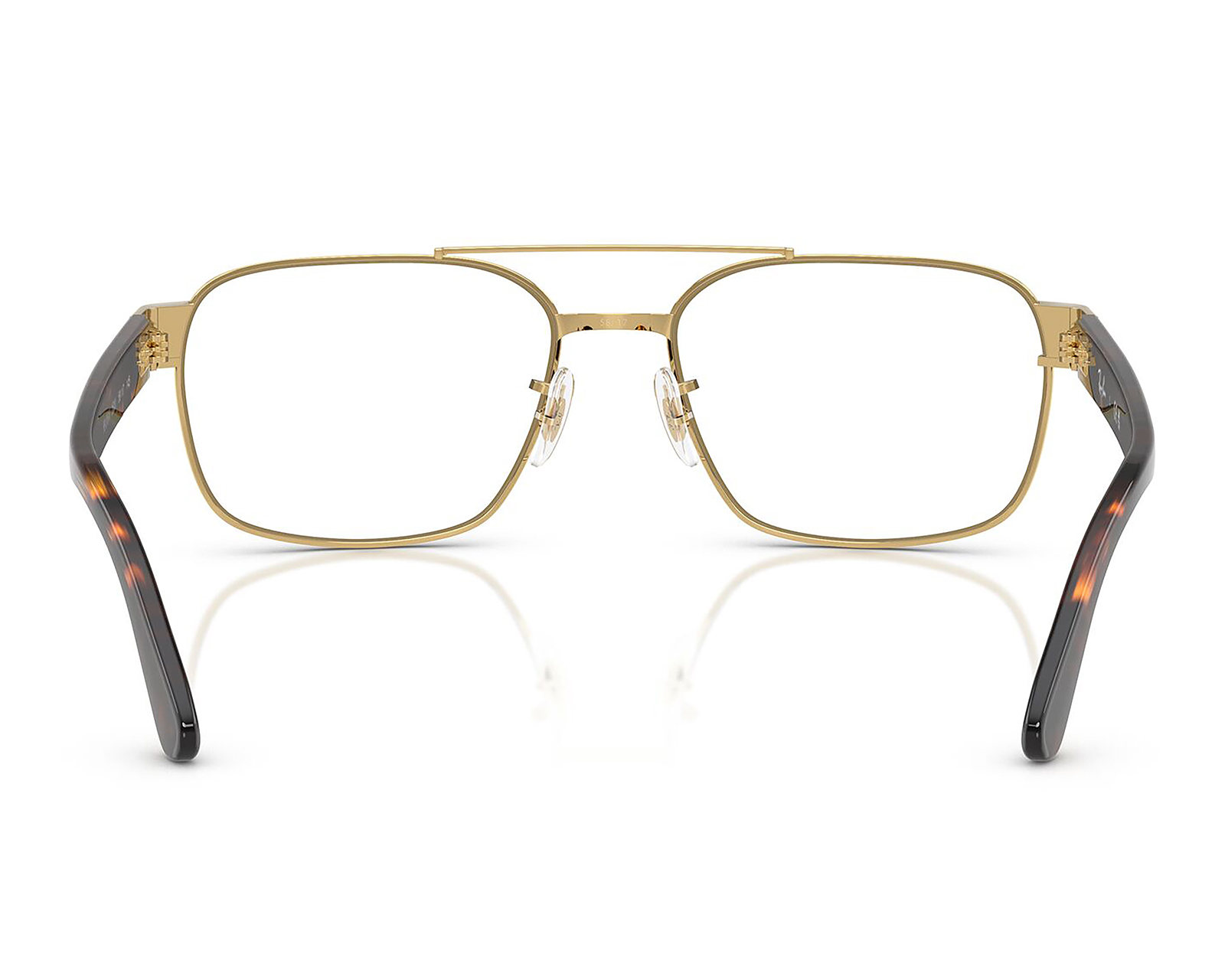 Foto 4 pulgar | Foto 3 | Armazón Oftálmico para Hombre Ray-Ban Cuadrado Dorado