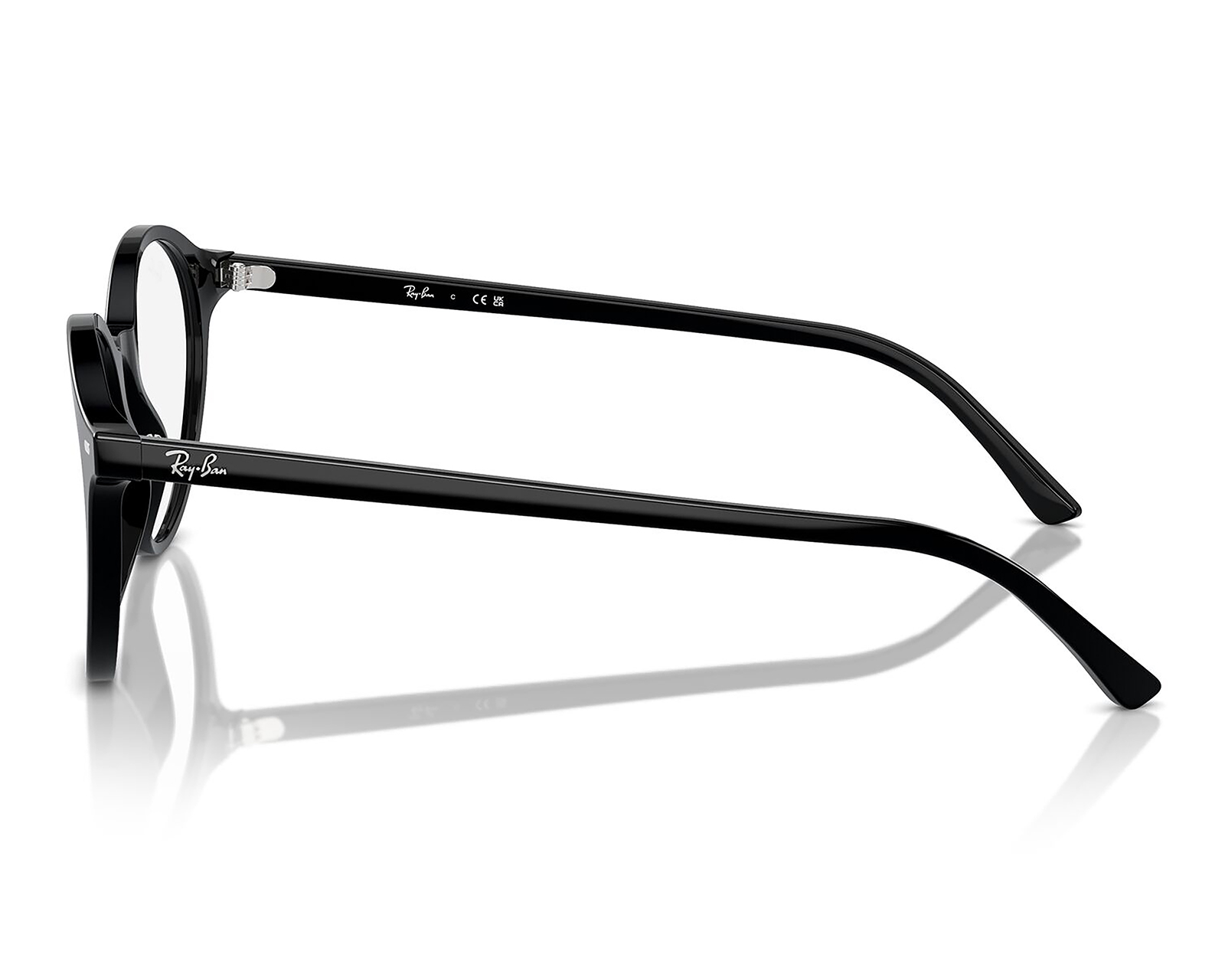 Foto 4 | Foto 4 | Armazón Oftálmico Unisex Ray Ban-Redondo Negro