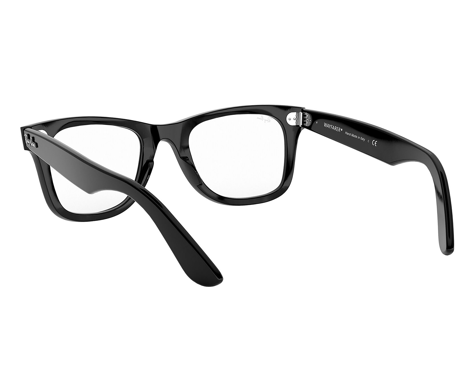 Foto 6 pulgar | Foto 5 | Armazón Oftálmico Unisex Ray-Ban Wayfarer Negro