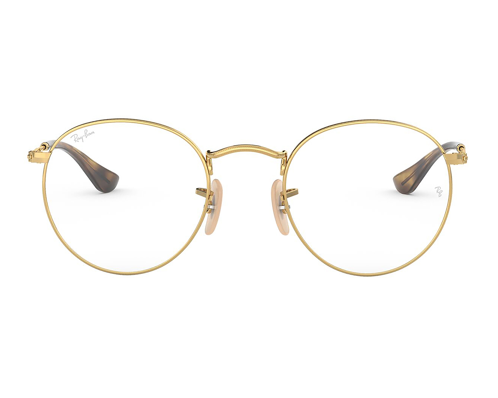 Foto 2 | Foto 2 | Armazón Oftálmico Unisex Ray-Ban Redondo Dorado