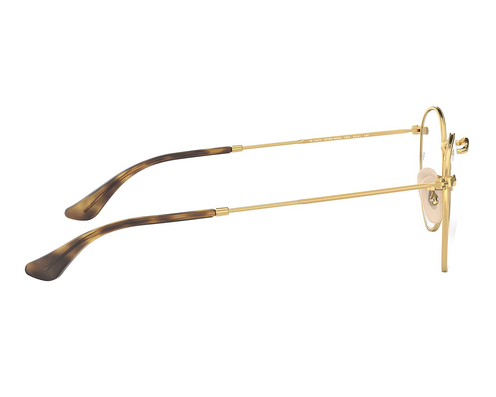 Foto 4 | Foto 4 | Armazón Oftálmico Unisex Ray-Ban Redondo Dorado