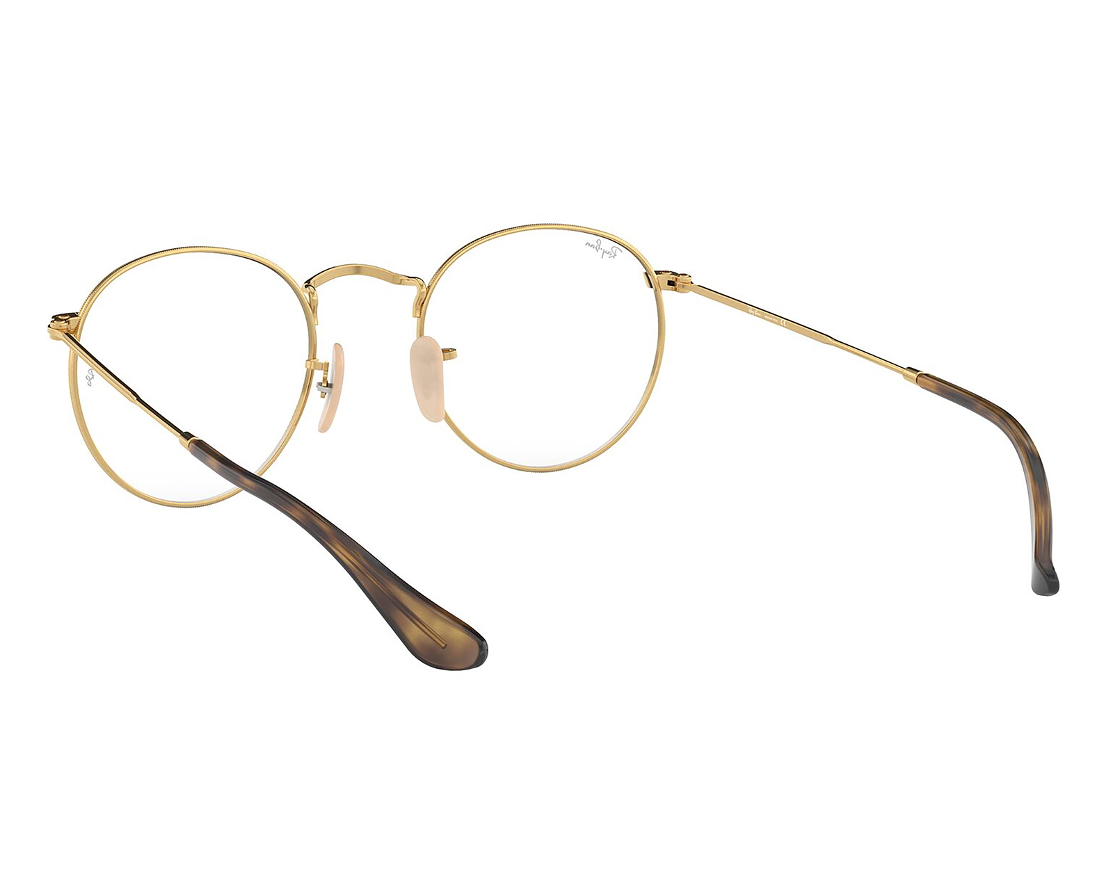 Foto 5 | Foto 5 | Armazón Oftálmico Unisex Ray-Ban Redondo Dorado