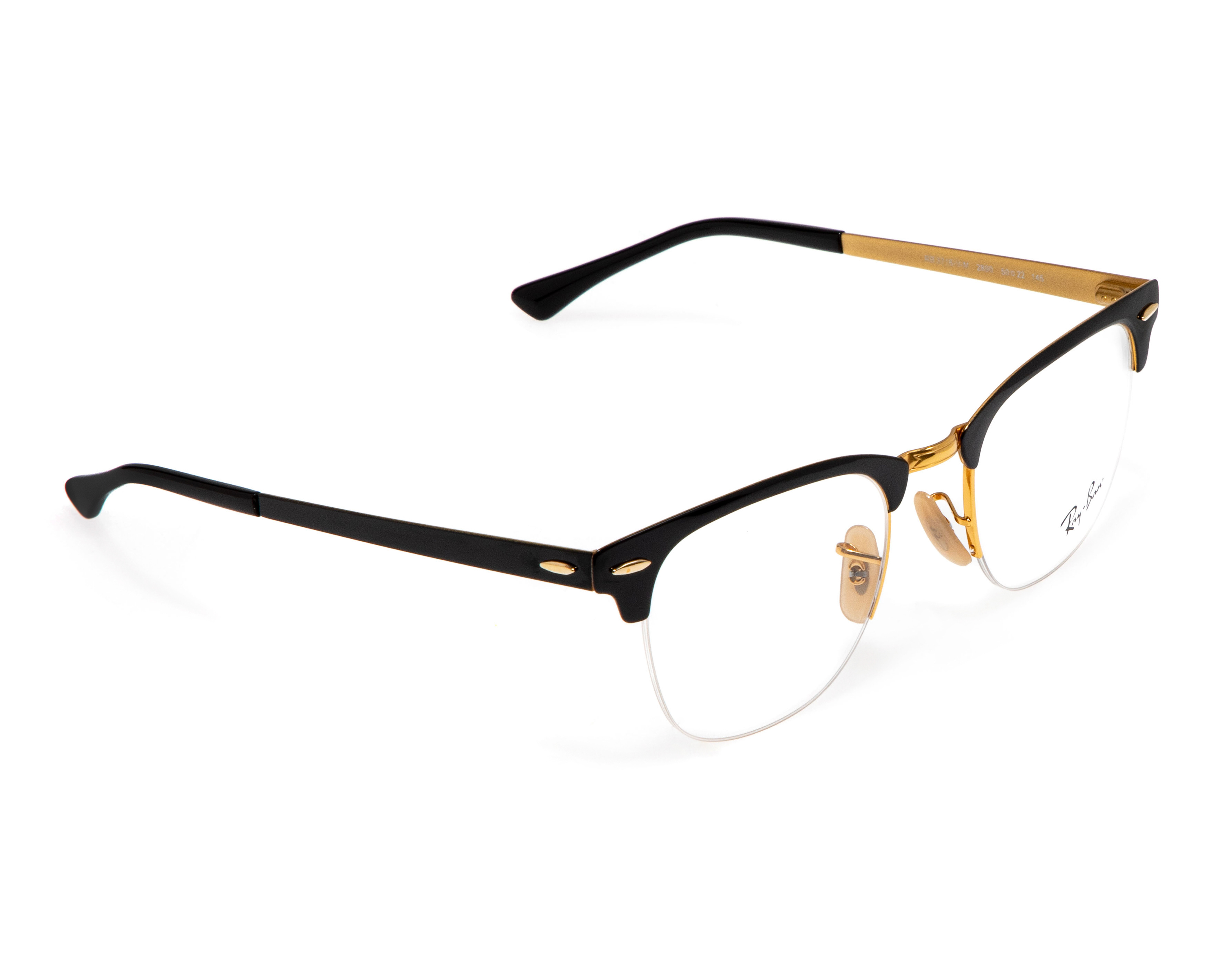 Armazón Oftálmico para Hombre Ray-Ban Cuadrado Negro