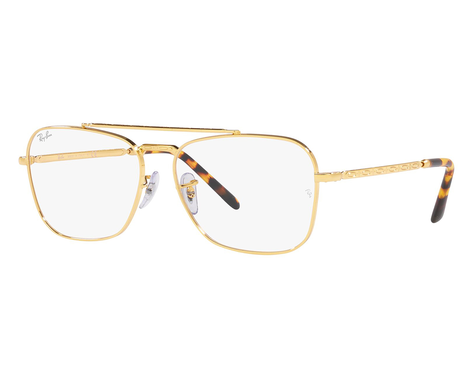 Armazón Oftálmico Unisex Ray-Ban Aviador Dorado