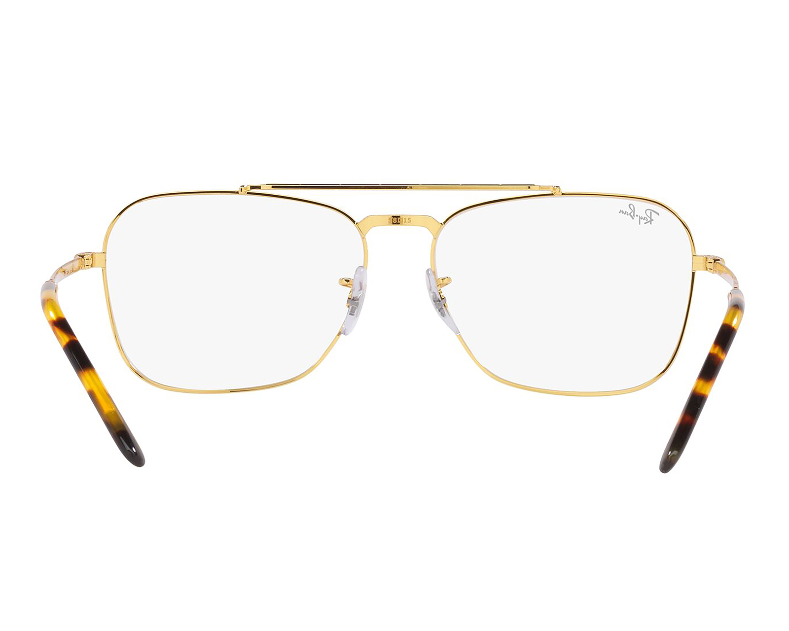 Foto 4 pulgar | Foto 3 | Armazón Oftálmico Unisex Ray-Ban Aviador Dorado