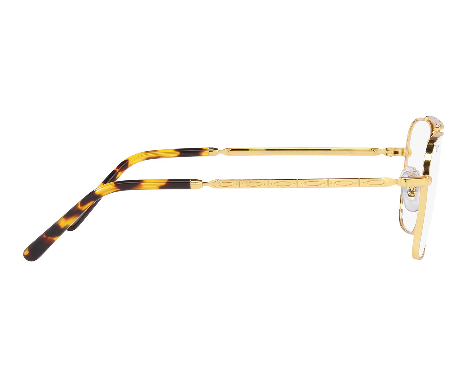 Foto 5 pulgar | Foto 4 | Armazón Oftálmico Unisex Ray-Ban Aviador Dorado